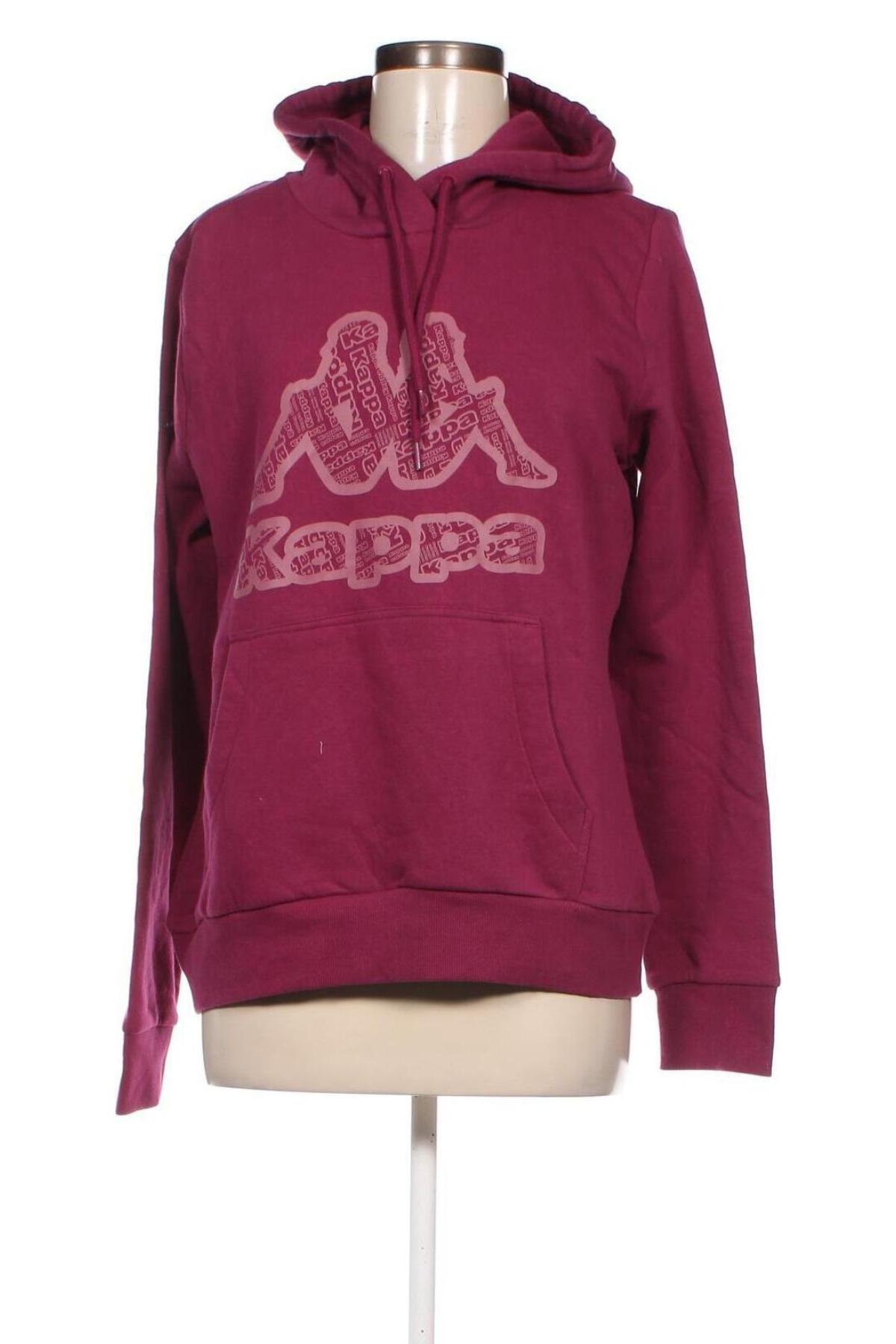 Γυναικείο φούτερ Kappa, Μέγεθος XL, Χρώμα Βιολετί, Τιμή 9,59 €
