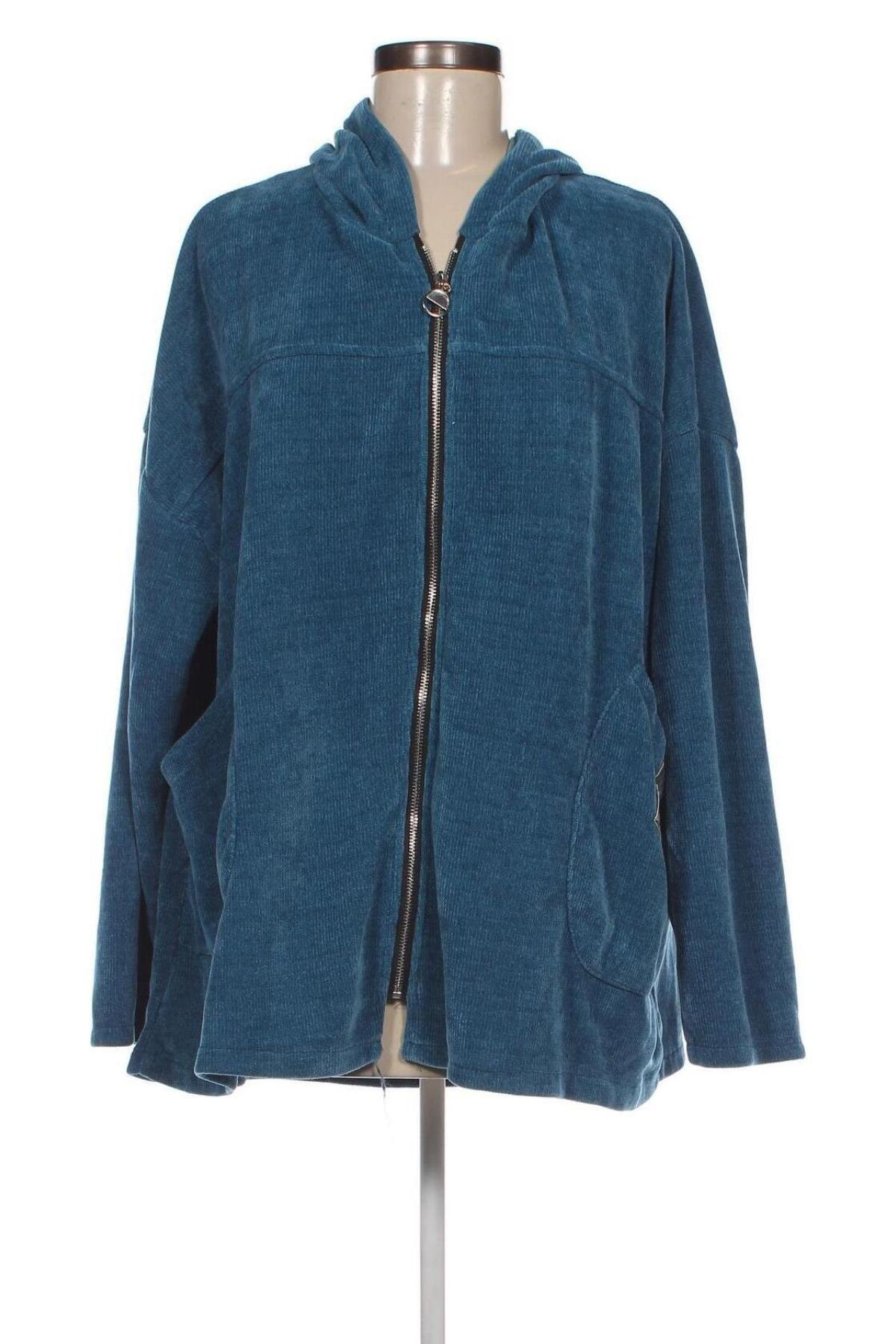 Damen Sweatshirt Made In Italy, Größe XXL, Farbe Blau, Preis 9,08 €