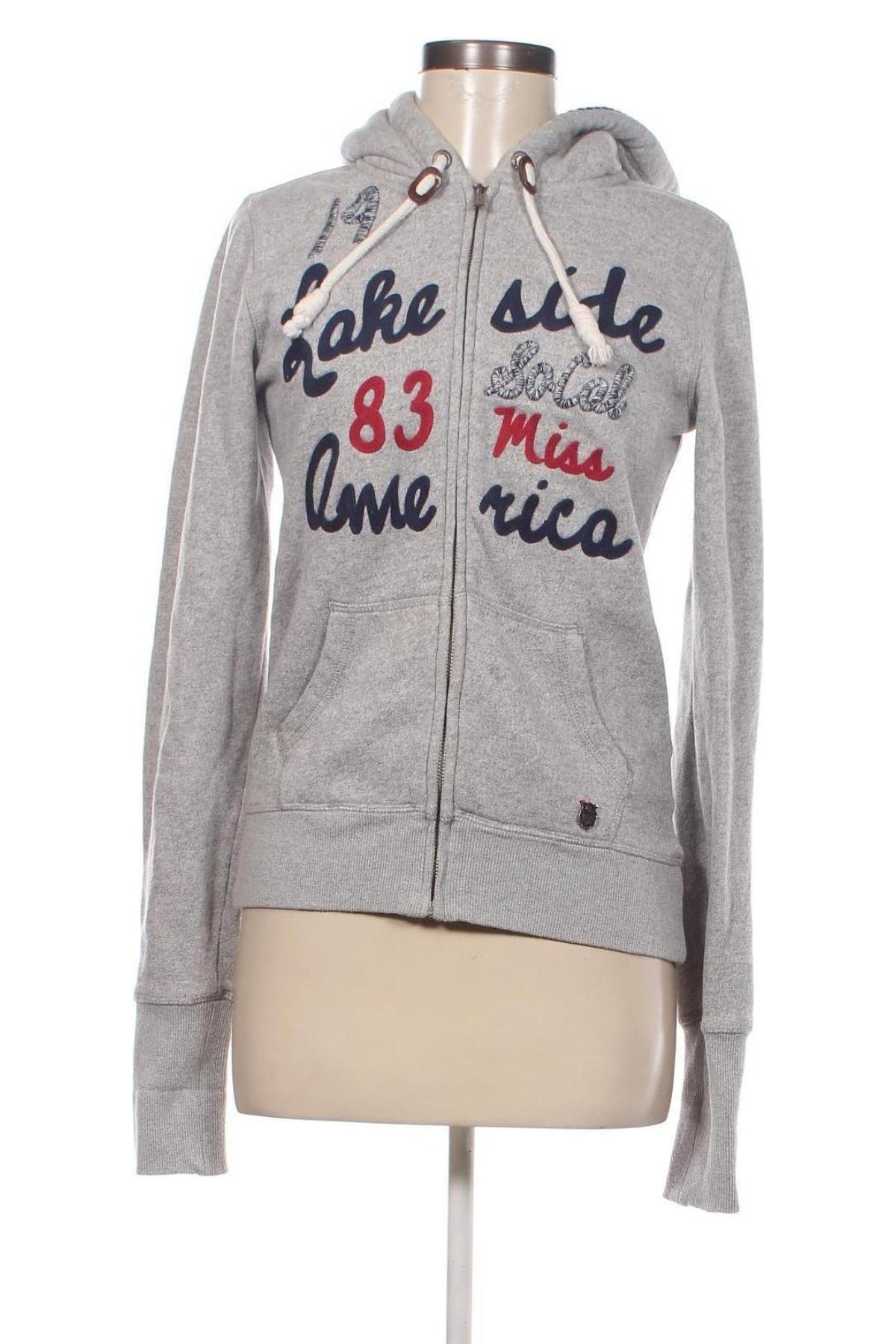 Damen Sweatshirt Miss America, Größe S, Farbe Grau, Preis 13,68 €