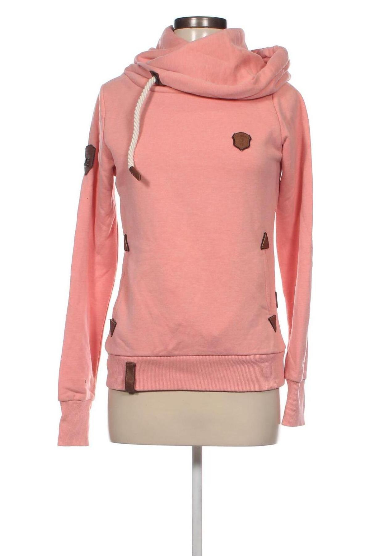 Damen Sweatshirt Naketano, Größe S, Farbe Rosa, Preis 23,38 €