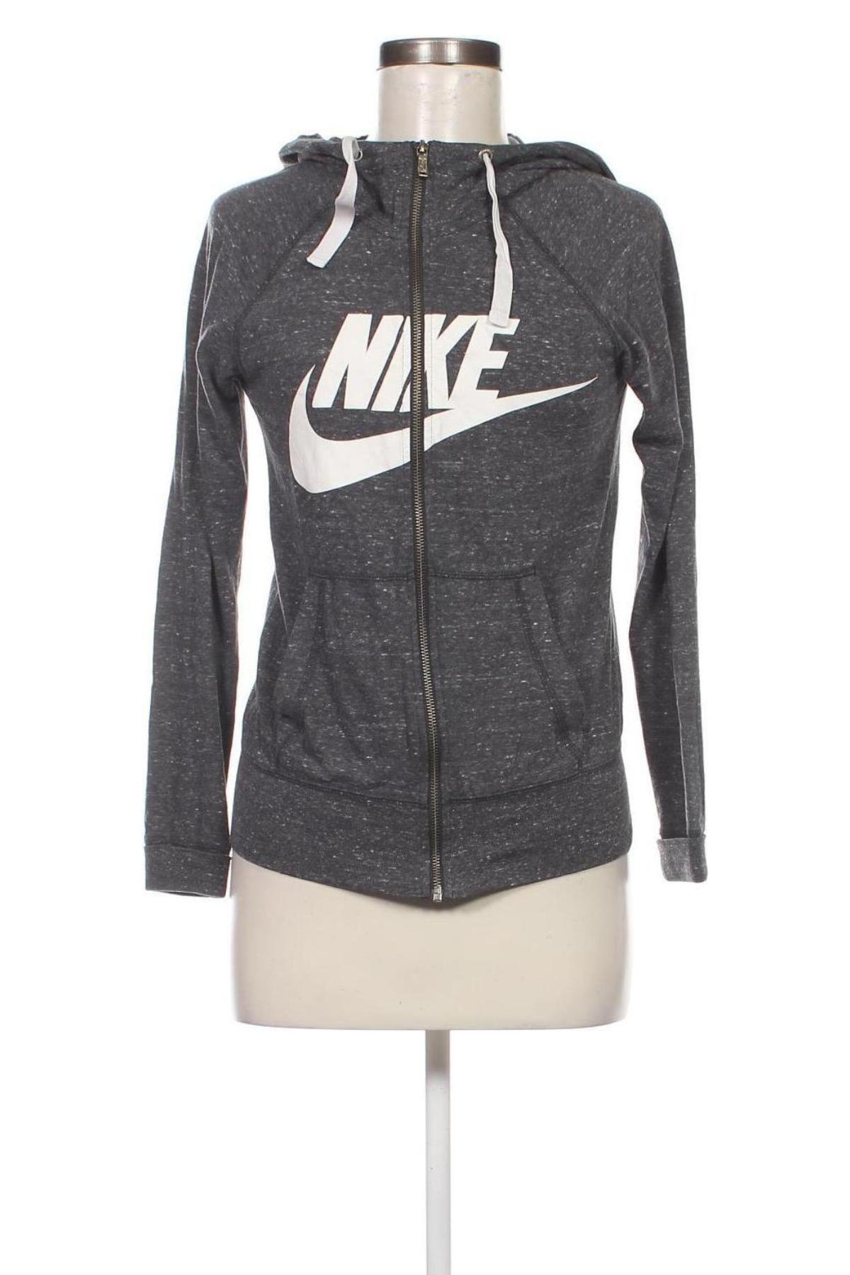Γυναικείο φούτερ Nike, Μέγεθος XS, Χρώμα Γκρί, Τιμή 20,78 €