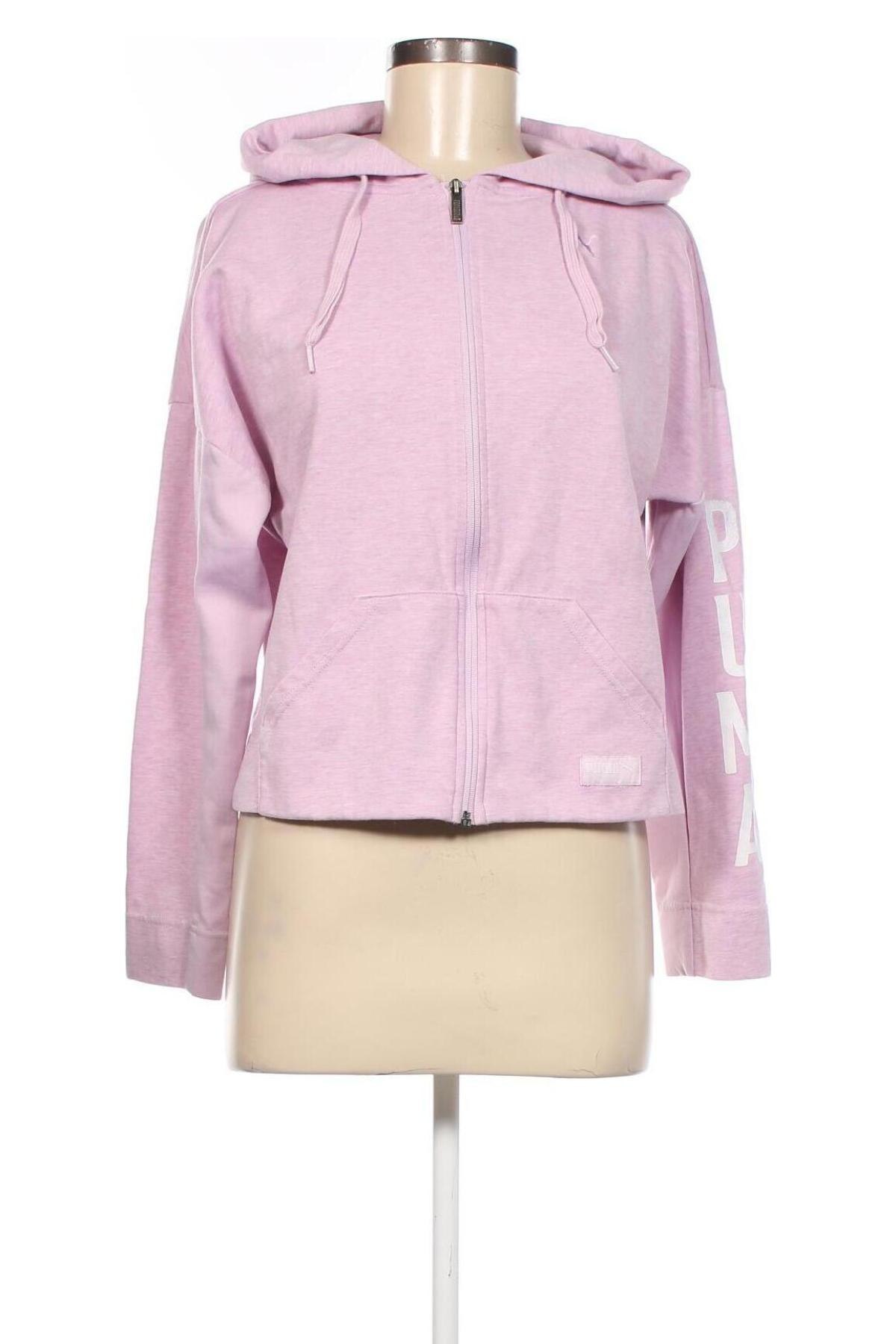 Damen Sweatshirt PUMA, Größe XS, Farbe Rosa, Preis 33,40 €