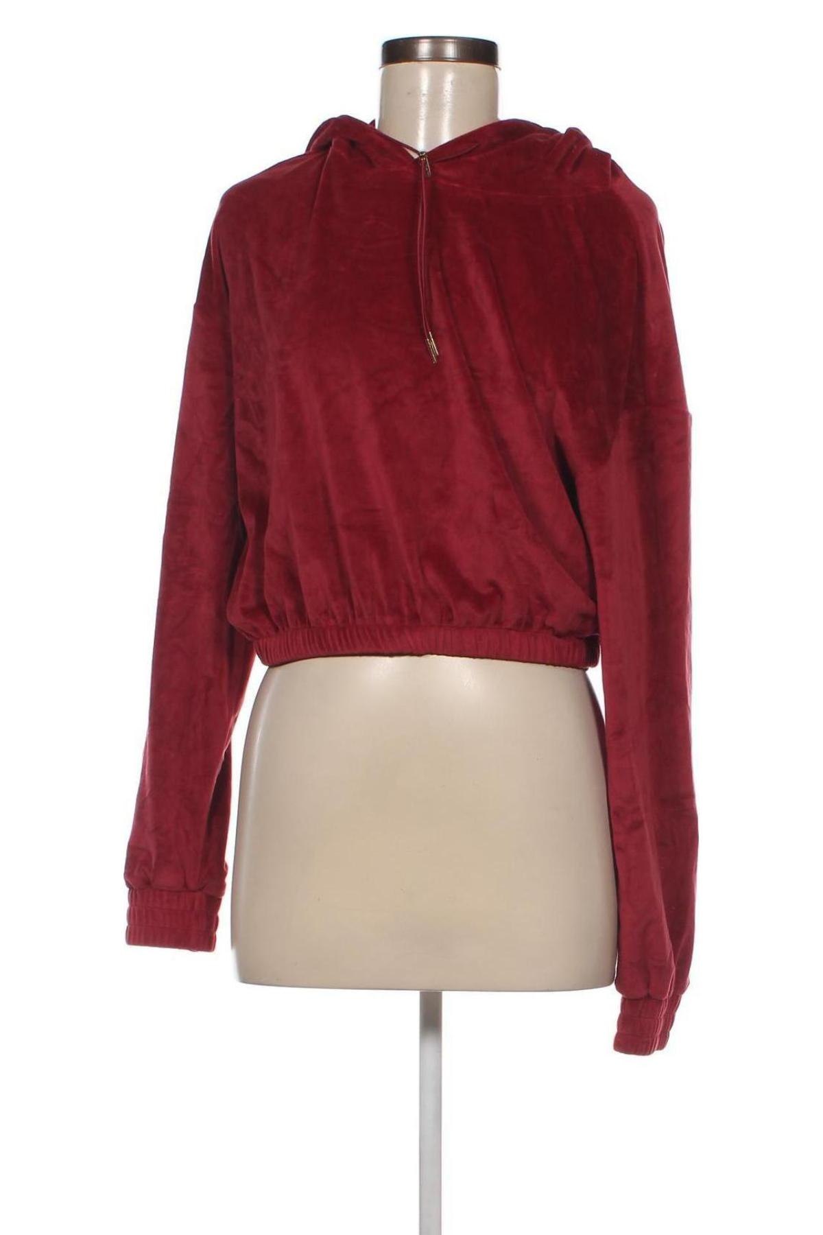 Damen Sweatshirt Smilodox, Größe S, Farbe Rot, Preis 5,71 €