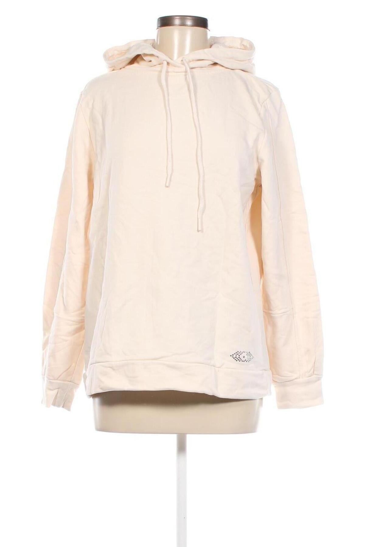 Damen Sweatshirt Street One, Größe L, Farbe Ecru, Preis 15,69 €