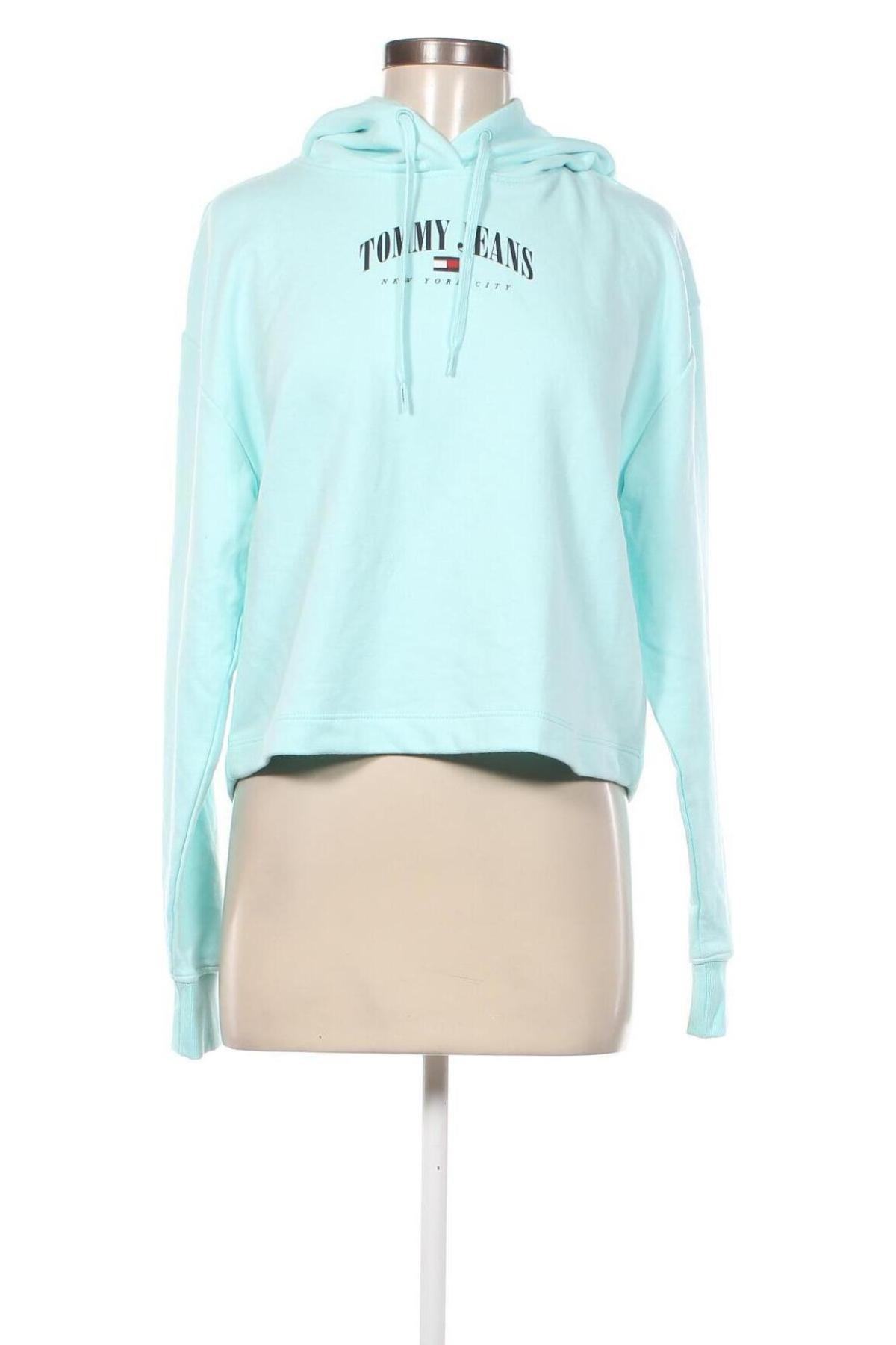 Damen Sweatshirt Tommy Jeans, Größe S, Farbe Blau, Preis 23,83 €