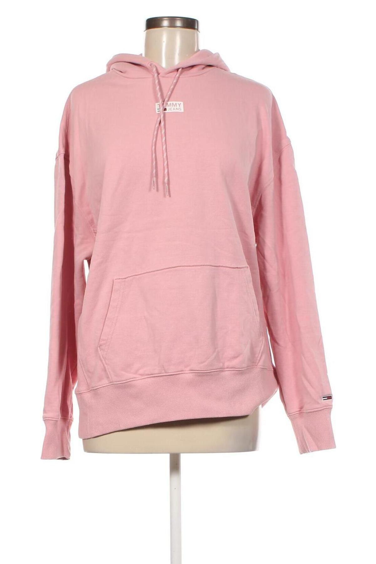 Damen Sweatshirt Tommy Jeans, Größe M, Farbe Rosa, Preis 45,65 €