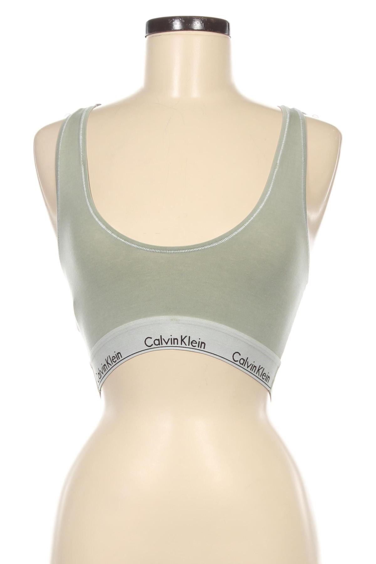 Lenjerie de corp de damă Calvin Klein, Mărime S, Culoare Verde, Preț 138,18 Lei
