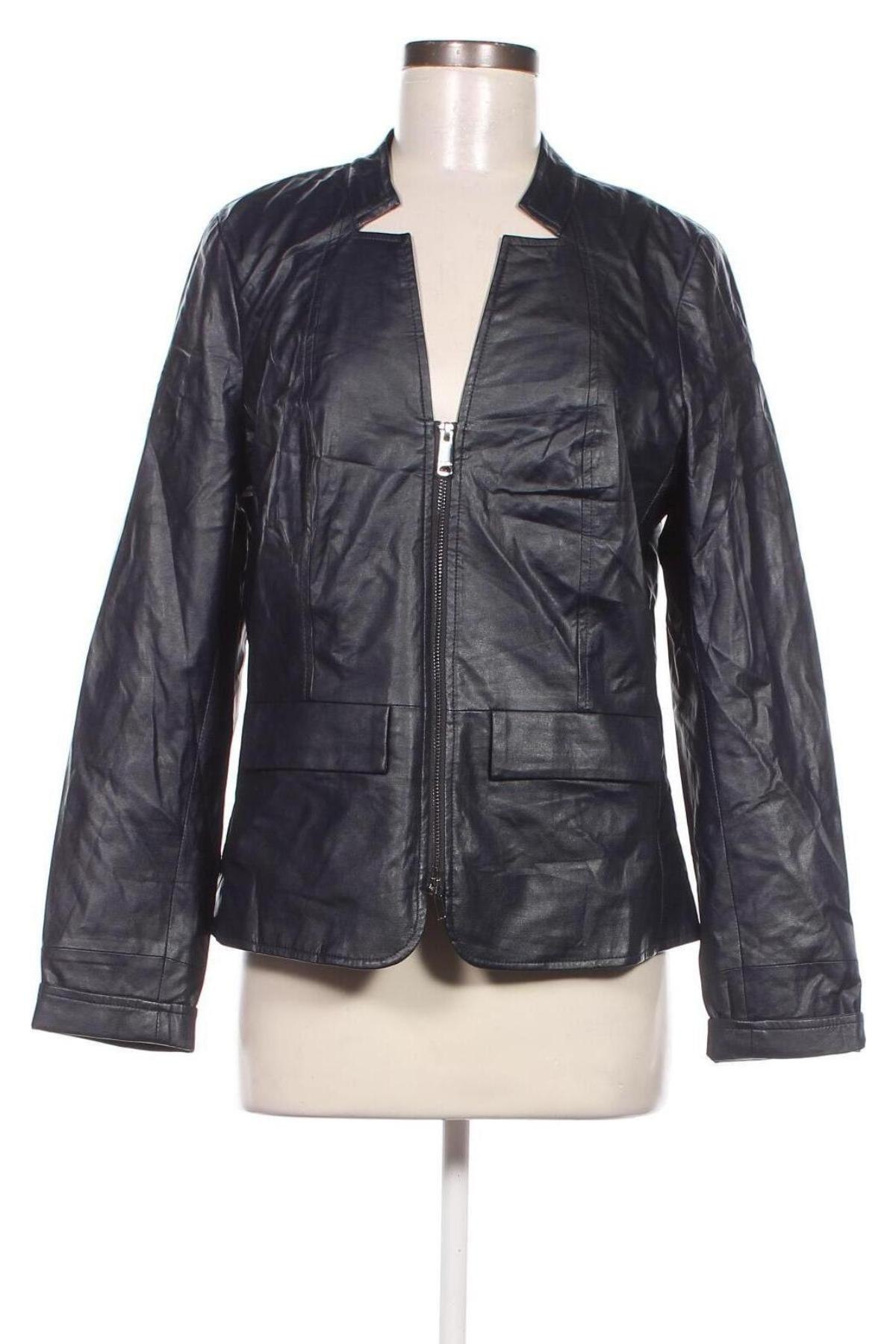 Damen Lederjacke Bonita, Größe M, Farbe Blau, Preis 8,99 €