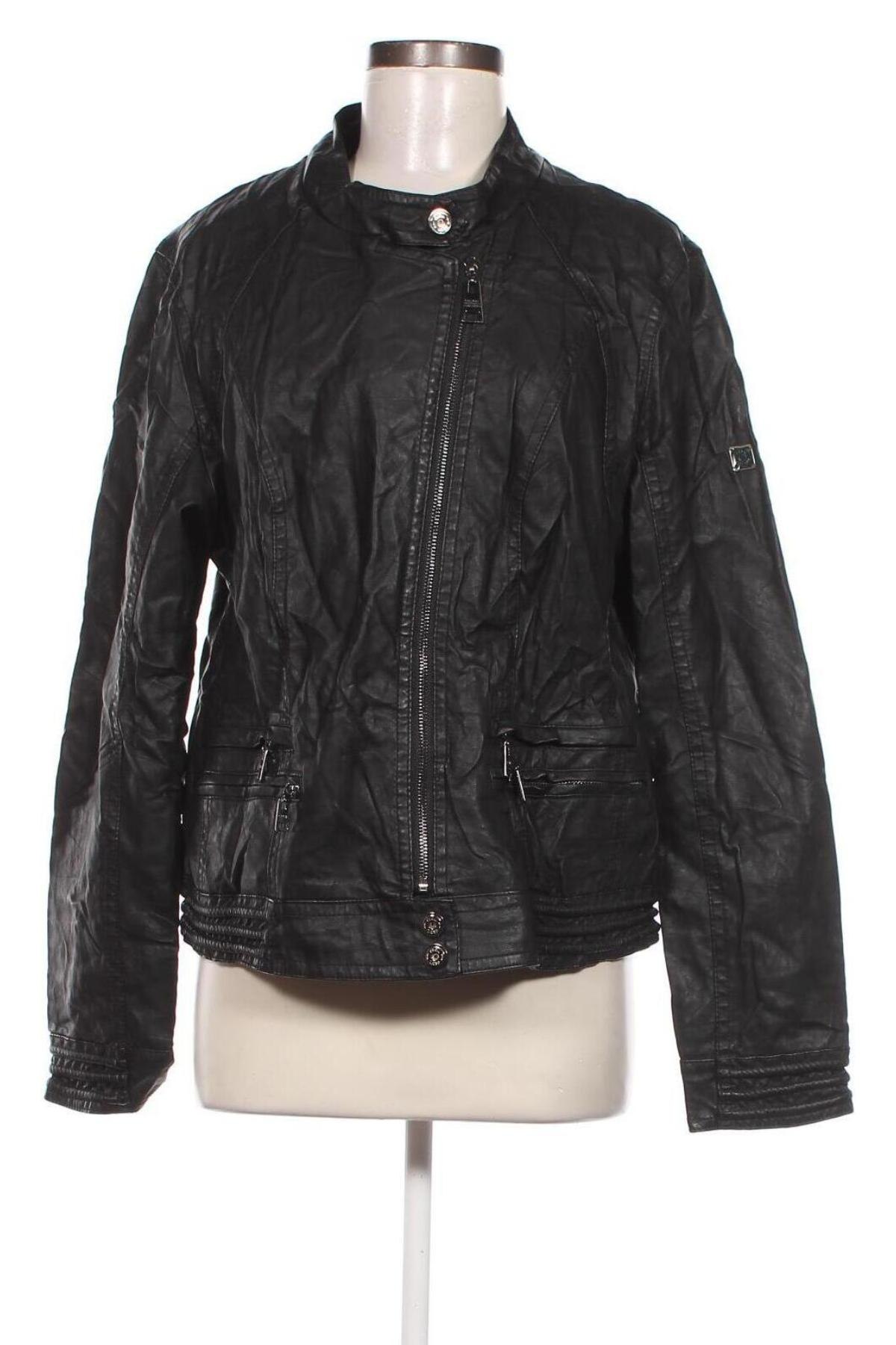 Damen Lederjacke Cecil, Größe L, Farbe Schwarz, Preis 16,59 €