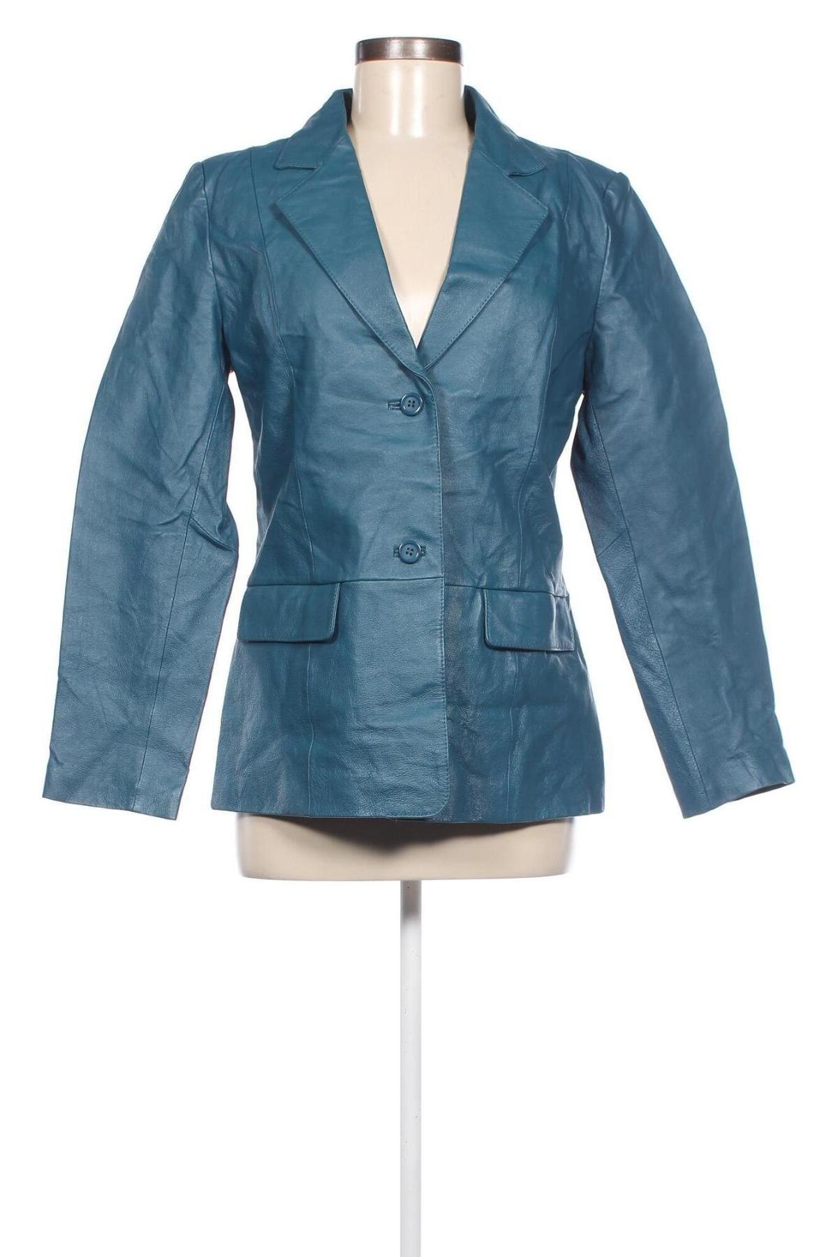 Dámska kožená bunda  Chadwick's, Veľkosť M, Farba Modrá, Cena  31,44 €