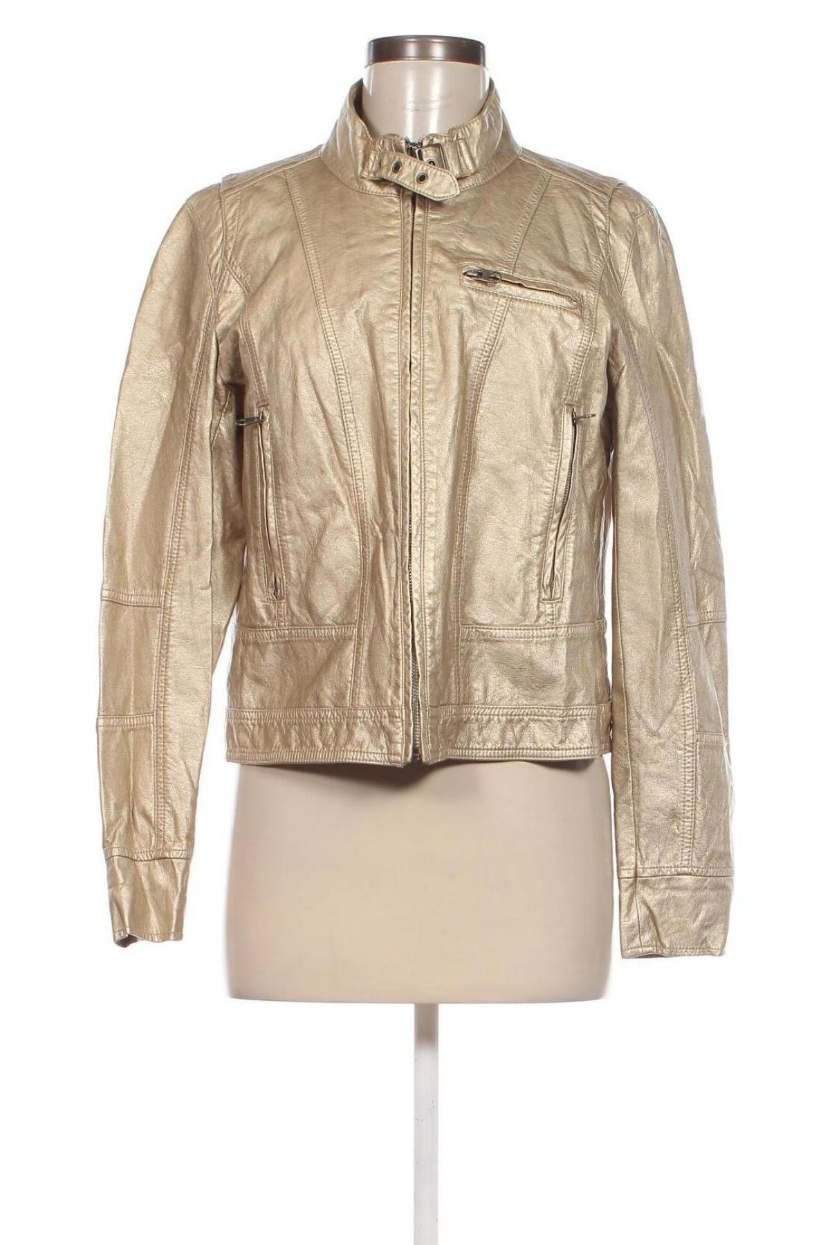 Damen Lederjacke City life, Größe L, Farbe Golden, Preis € 25,06