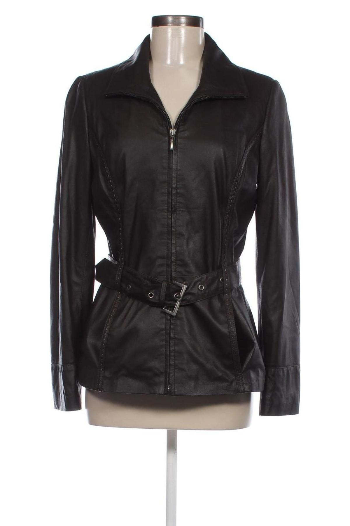 Damen Lederjacke Franco di Marco, Größe L, Farbe Schwarz, Preis € 157,27