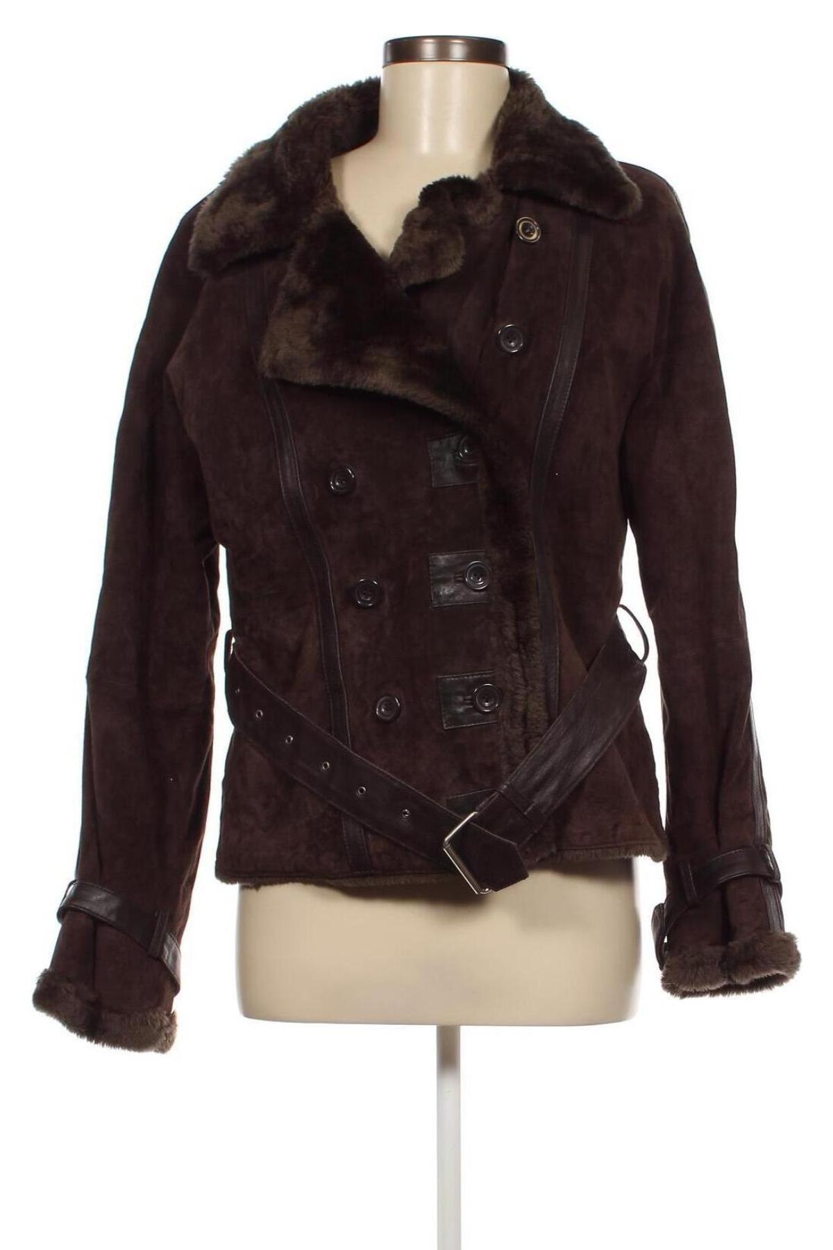 Damen Lederjacke Yessica, Größe M, Farbe Braun, Preis 70,74 €