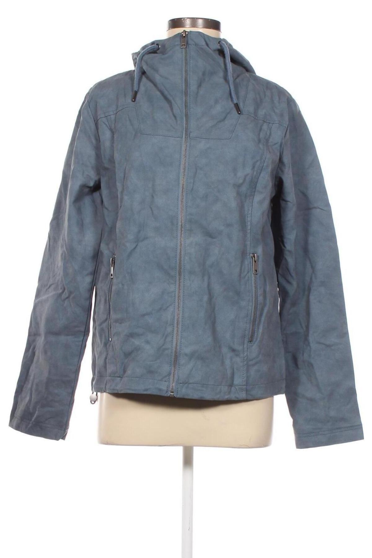 Damen Lederjacke Gina Benotti, Größe M, Farbe Blau, Preis € 34,10