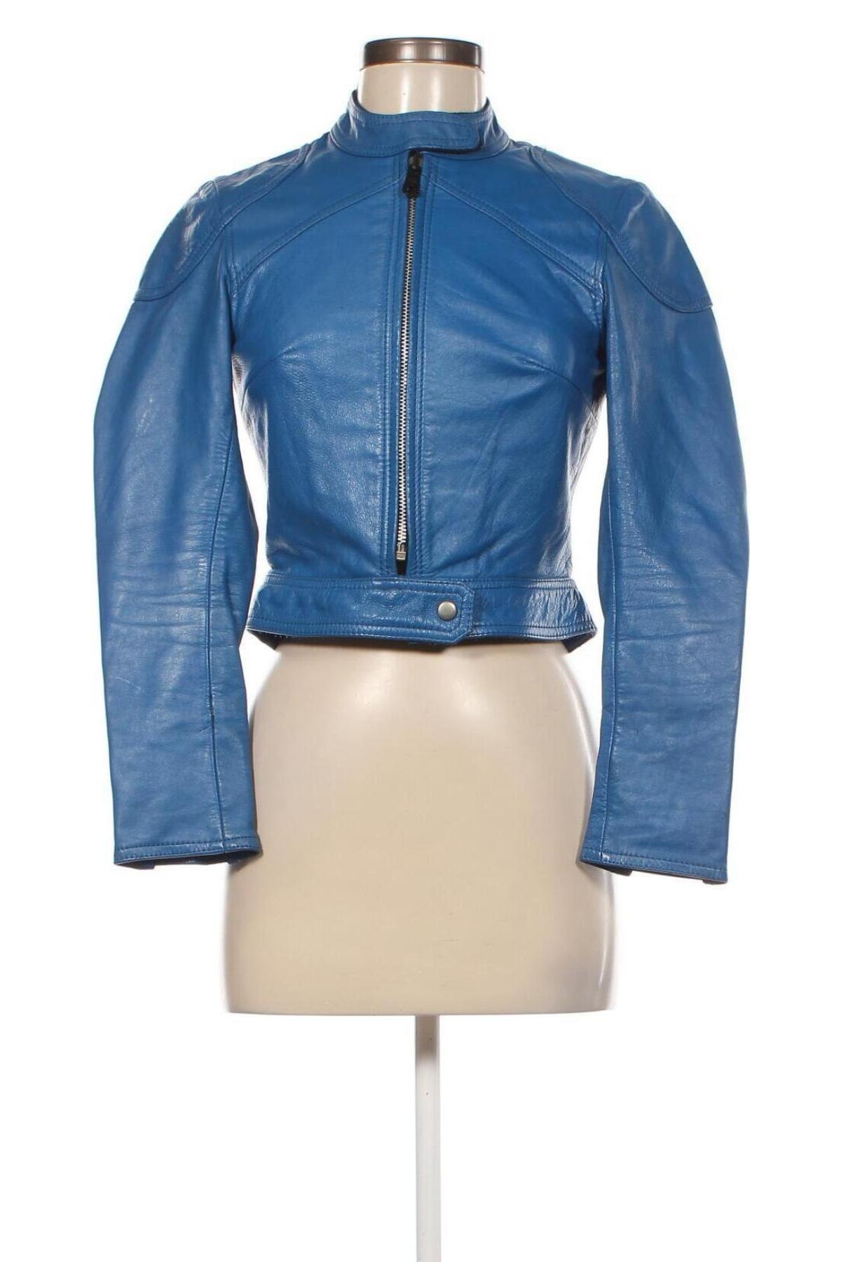 Dámska kožená bunda  Jofama, Veľkosť M, Farba Modrá, Cena  65,89 €