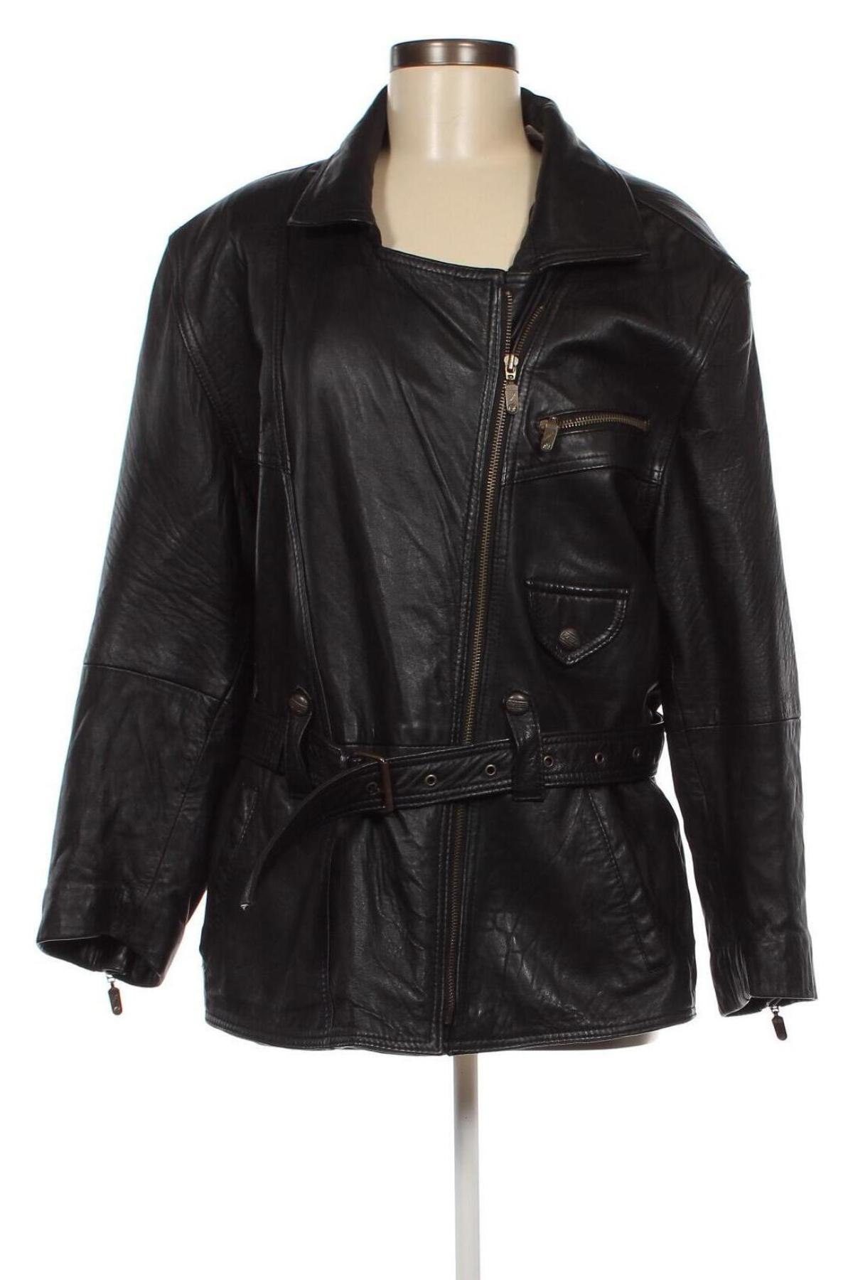 Damen Lederjacke Maddox, Größe M, Farbe Schwarz, Preis € 42,79