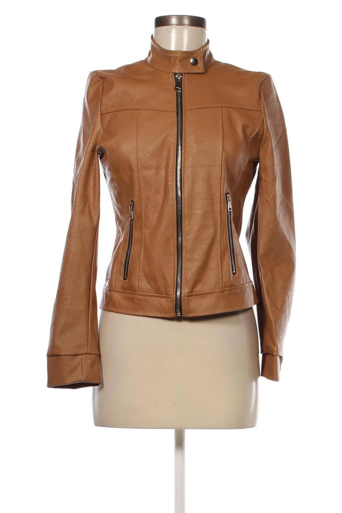 Damen Lederjacke My Hailys, Größe S, Farbe Braun, Preis € 13,30