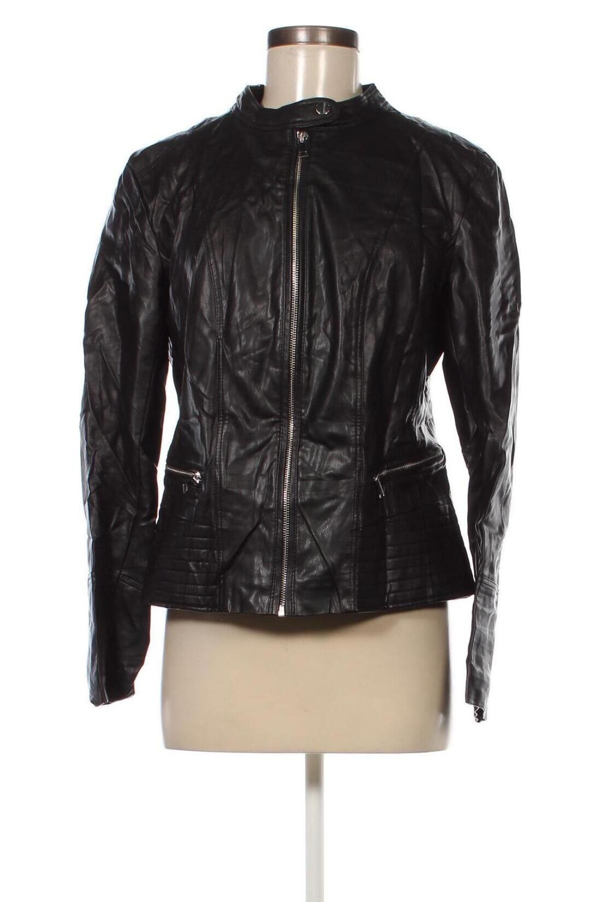 Dámská kožená bunda  Orsay, Velikost XL, Barva Černá, Cena  781,00 Kč