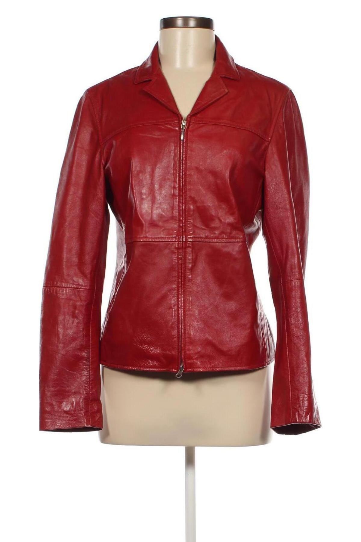 Dámská kožená bunda  Zabaione, Velikost M, Barva Červená, Cena  1 436,00 Kč