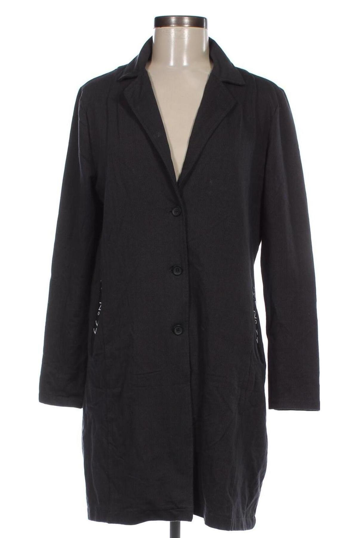Дамско палто, Размер L, Цвят Сив, Цена 12,16 лв.