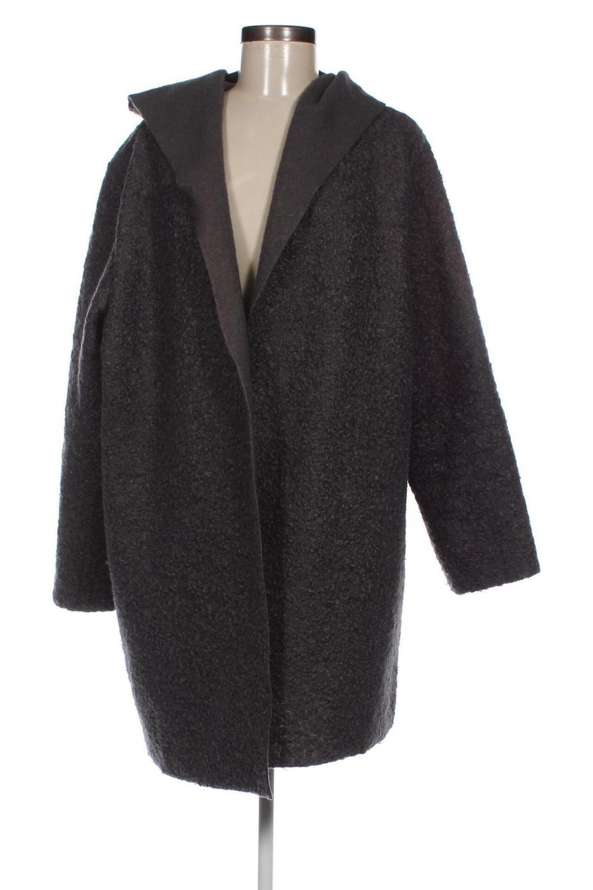 Дамско палто, Размер L, Цвят Сив, Цена 50,29 лв.