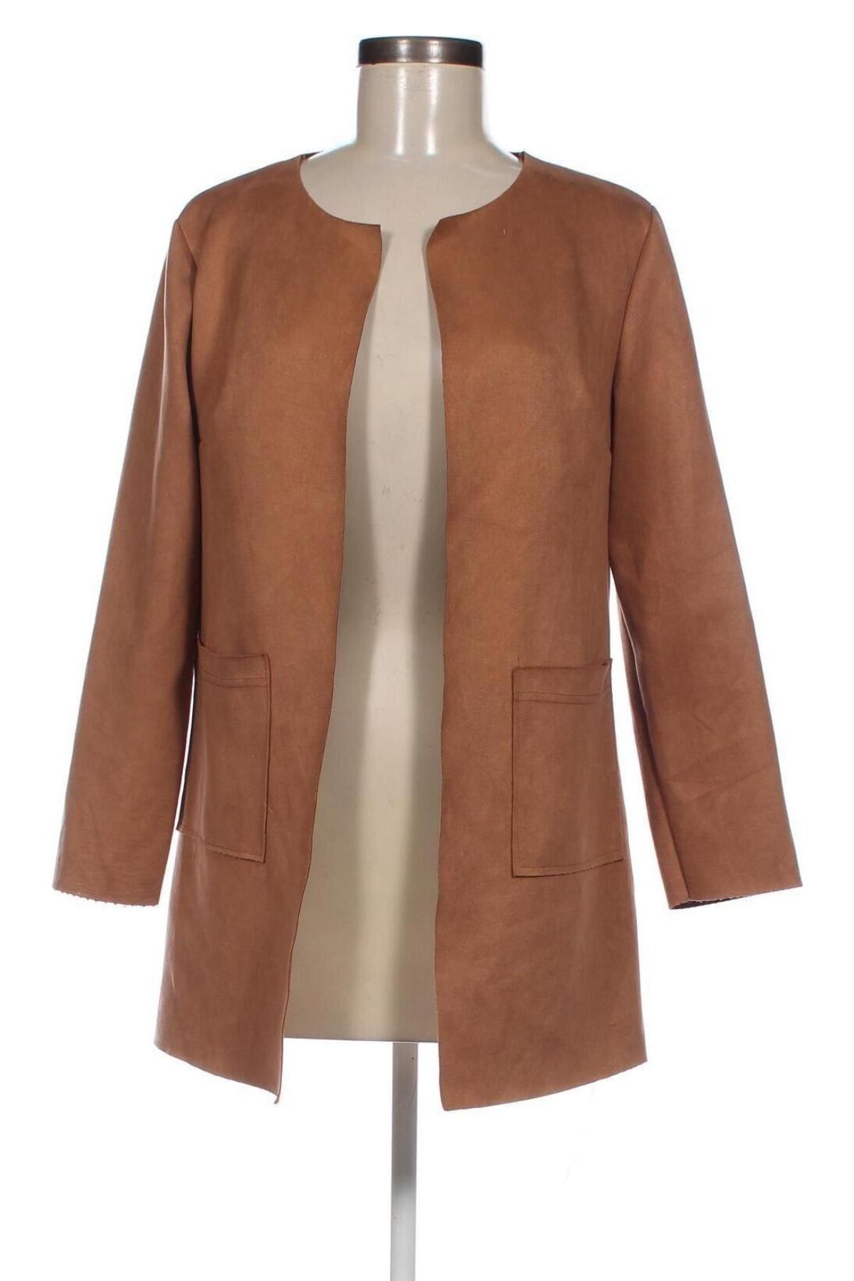 Дамско палто, Размер M, Цвят Бежов, Цена 12,16 лв.