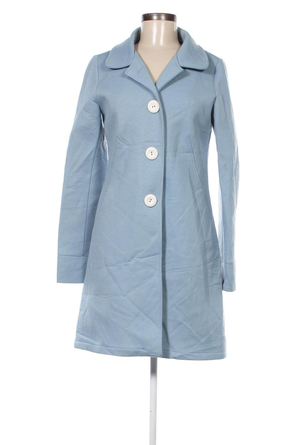 Dámský kabát , Velikost S, Barva Modrá, Cena  561,00 Kč