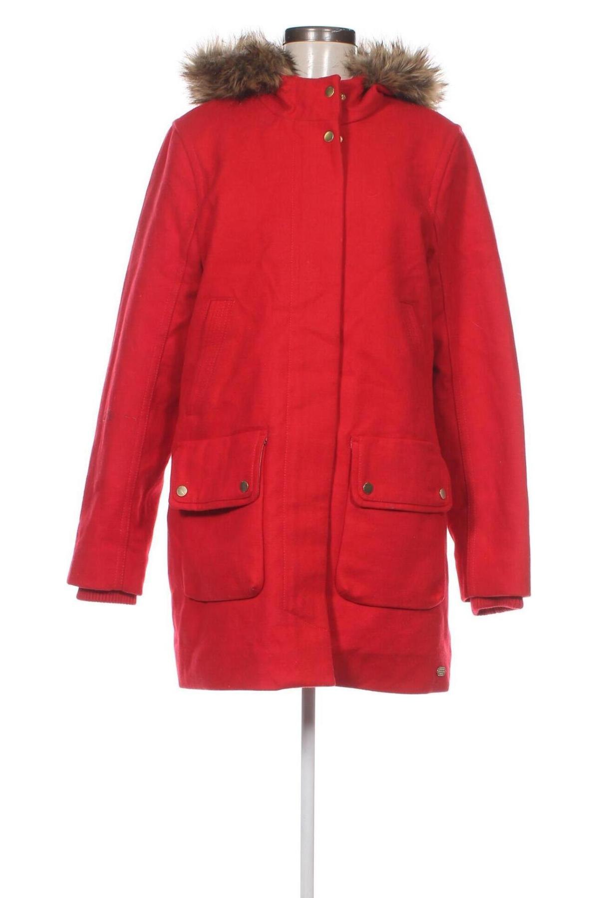 Palton de femei Abercrombie & Fitch, Mărime L, Culoare Roșu, Preț 194,80 Lei
