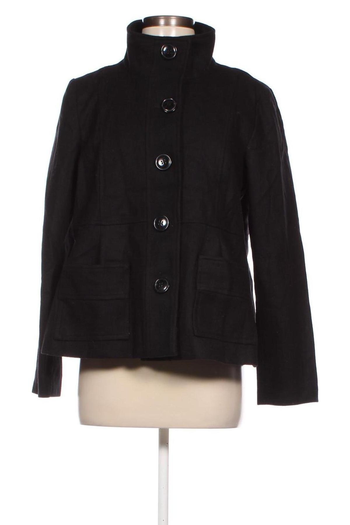 Γυναικείο παλτό Antea, Μέγεθος L, Χρώμα Μαύρο, Τιμή 31,11 €