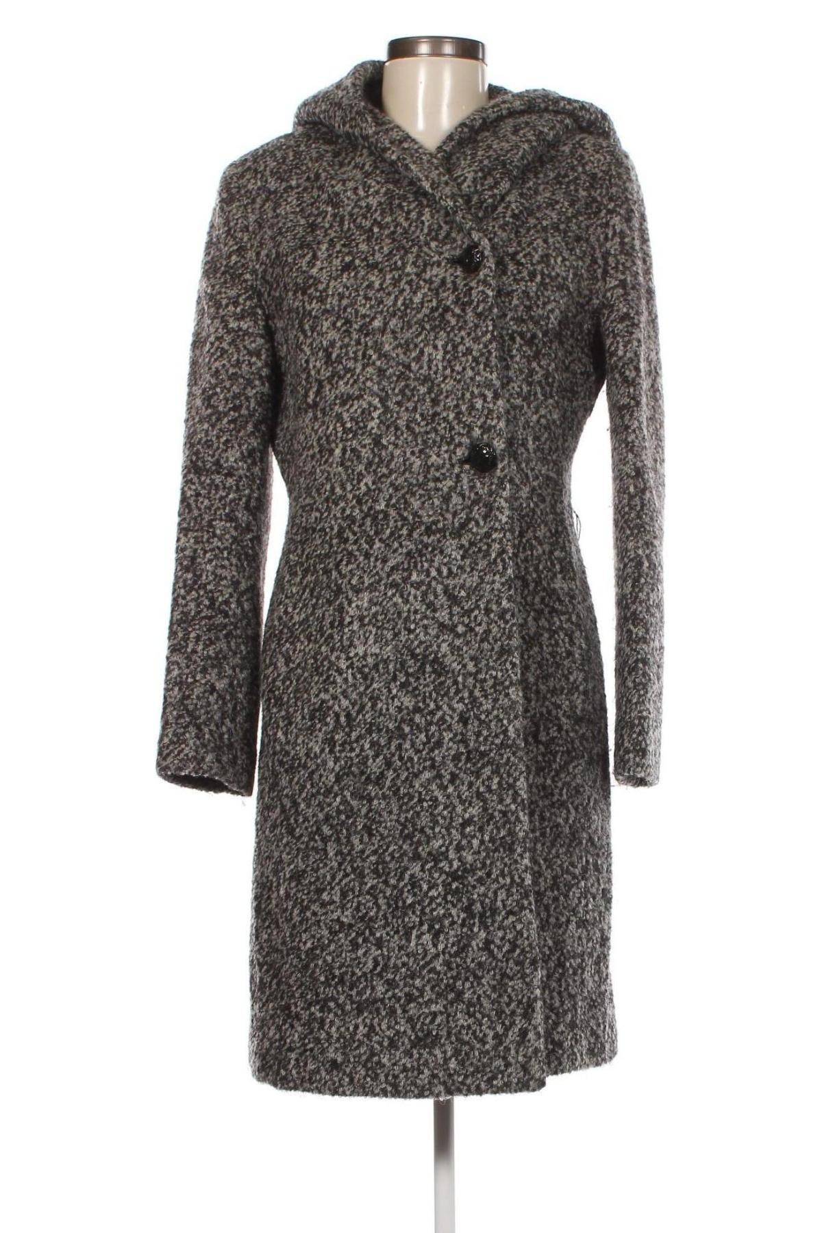 Дамско палто Calvin Klein, Размер S, Цвят Сив, Цена 149,36 лв.