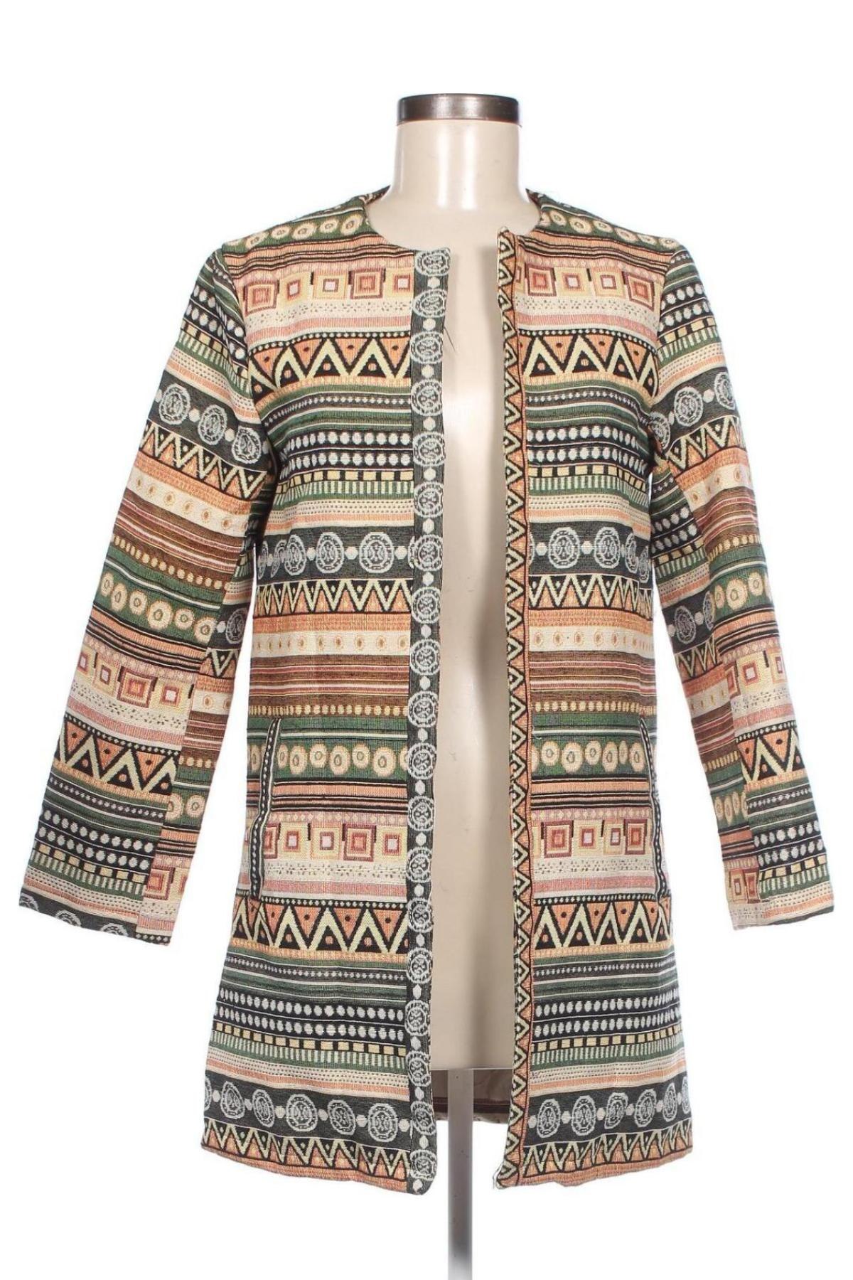 Дамско палто Coco, Размер S, Цвят Многоцветен, Цена 16,05 лв.
