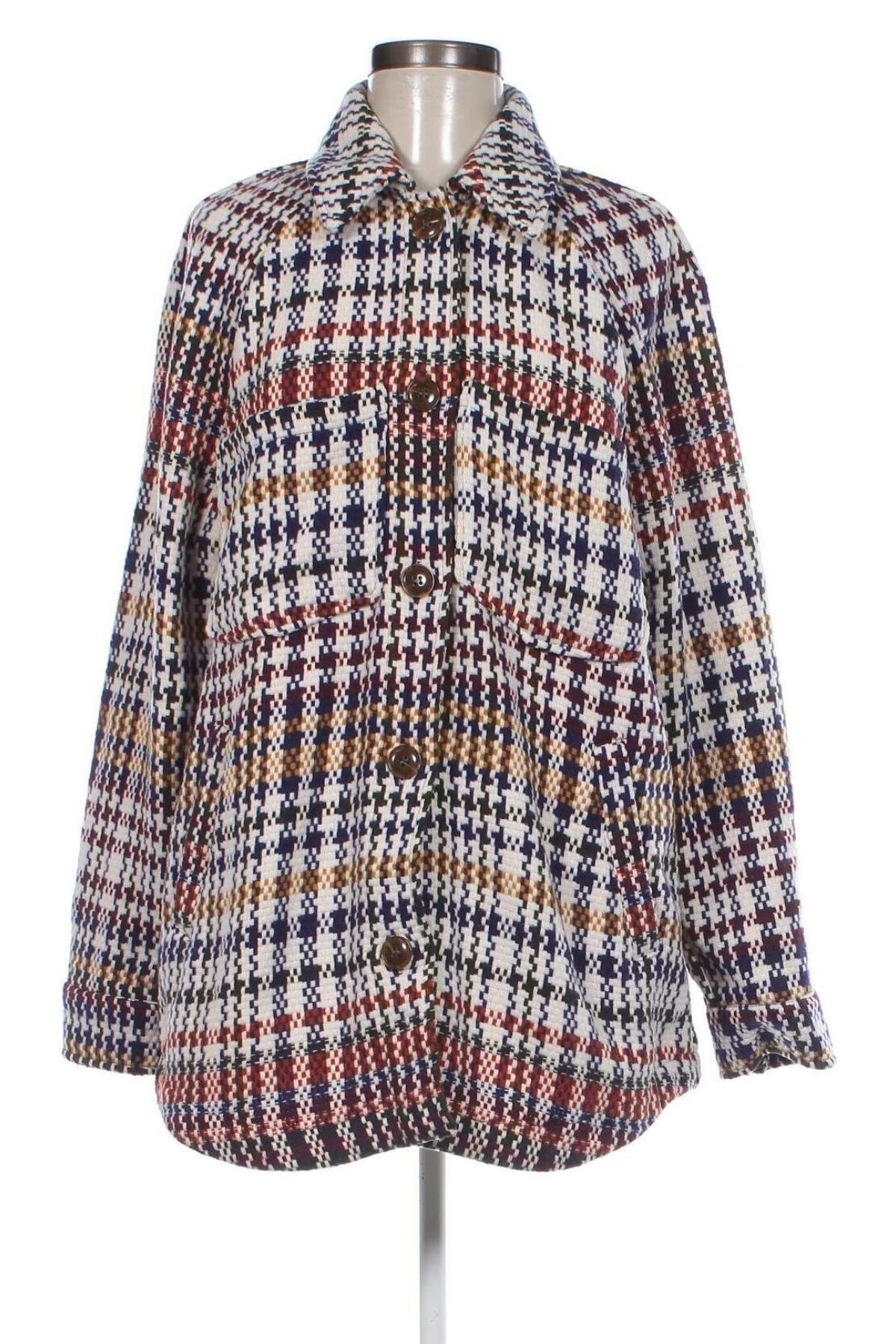 Дамско палто Culture, Размер M, Цвят Многоцветен, Цена 45,87 лв.