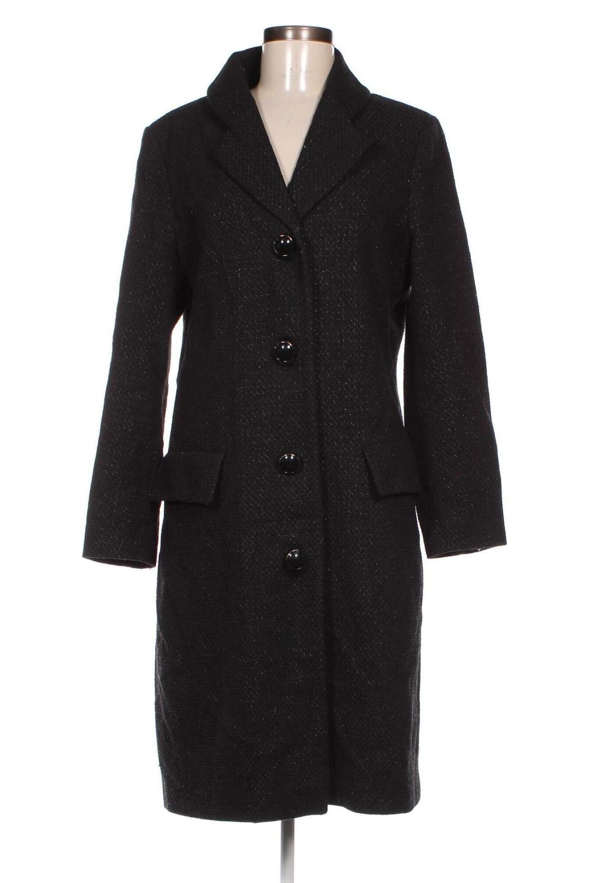 Дамско палто D'Auvry, Размер L, Цвят Черен, Цена 34,78 лв.