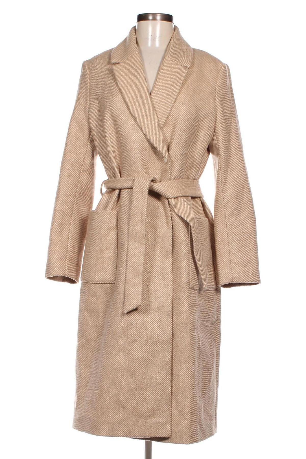 Γυναικείο παλτό Des Petits Hauts, Μέγεθος XS, Χρώμα  Μπέζ, Τιμή 173,89 €