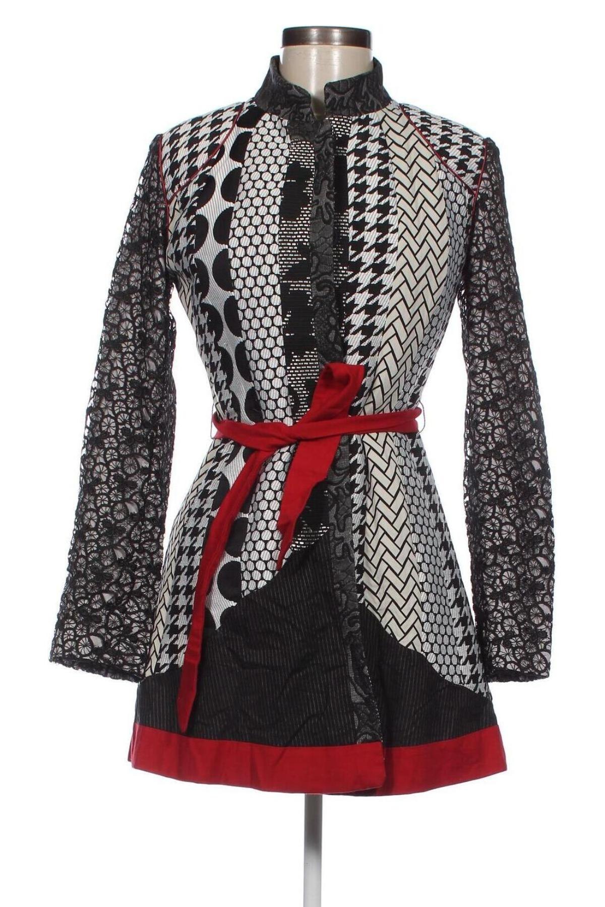Γυναικείο παλτό Desigual, Μέγεθος S, Χρώμα Πολύχρωμο, Τιμή 118,68 €