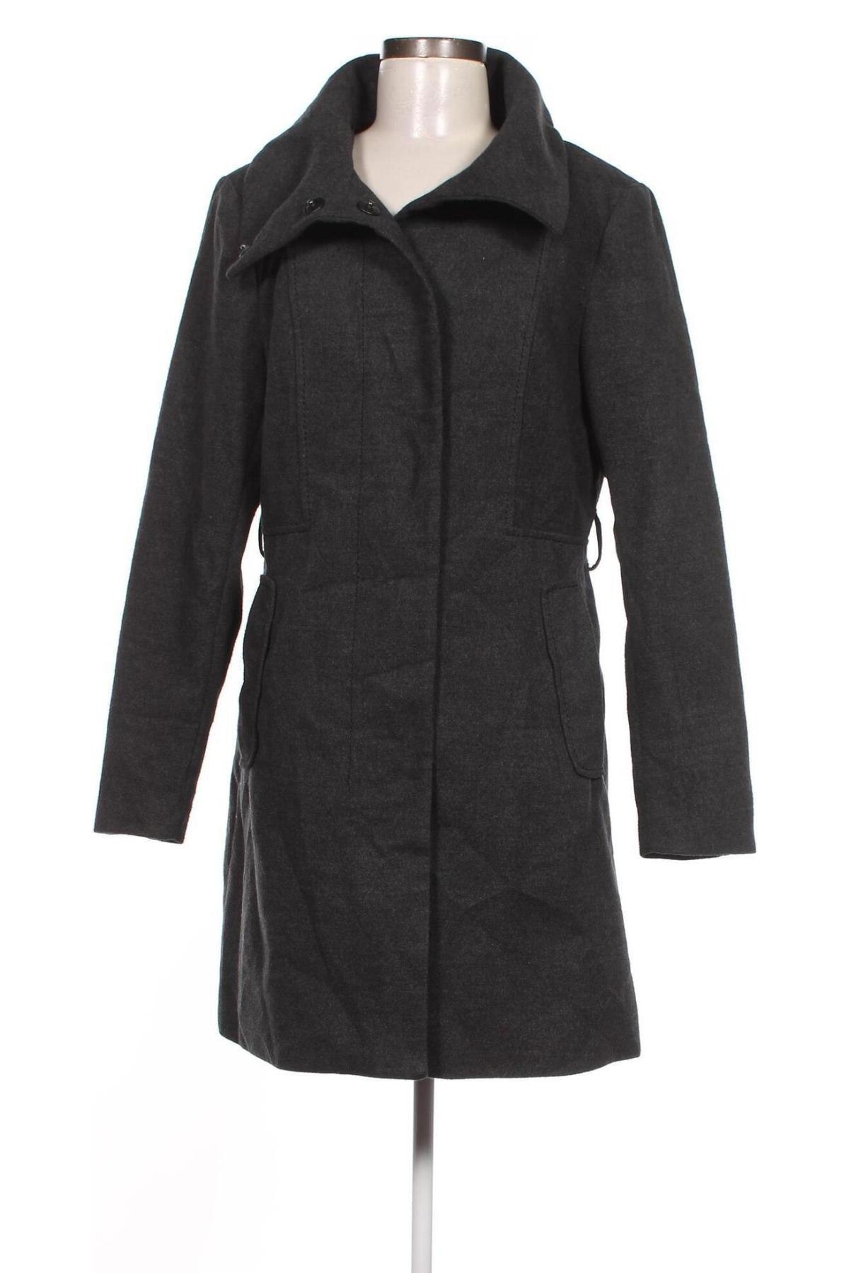 Дамско палто H&M, Размер XL, Цвят Сив, Цена 42,80 лв.