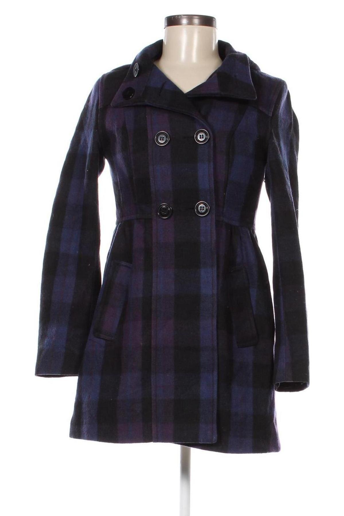 Γυναικείο παλτό H&M Divided, Μέγεθος XS, Χρώμα Πολύχρωμο, Τιμή 29,12 €