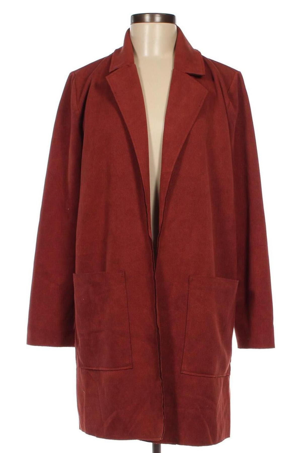 Дамско палто Hema, Размер M, Цвят Червен, Цена 10,24 лв.