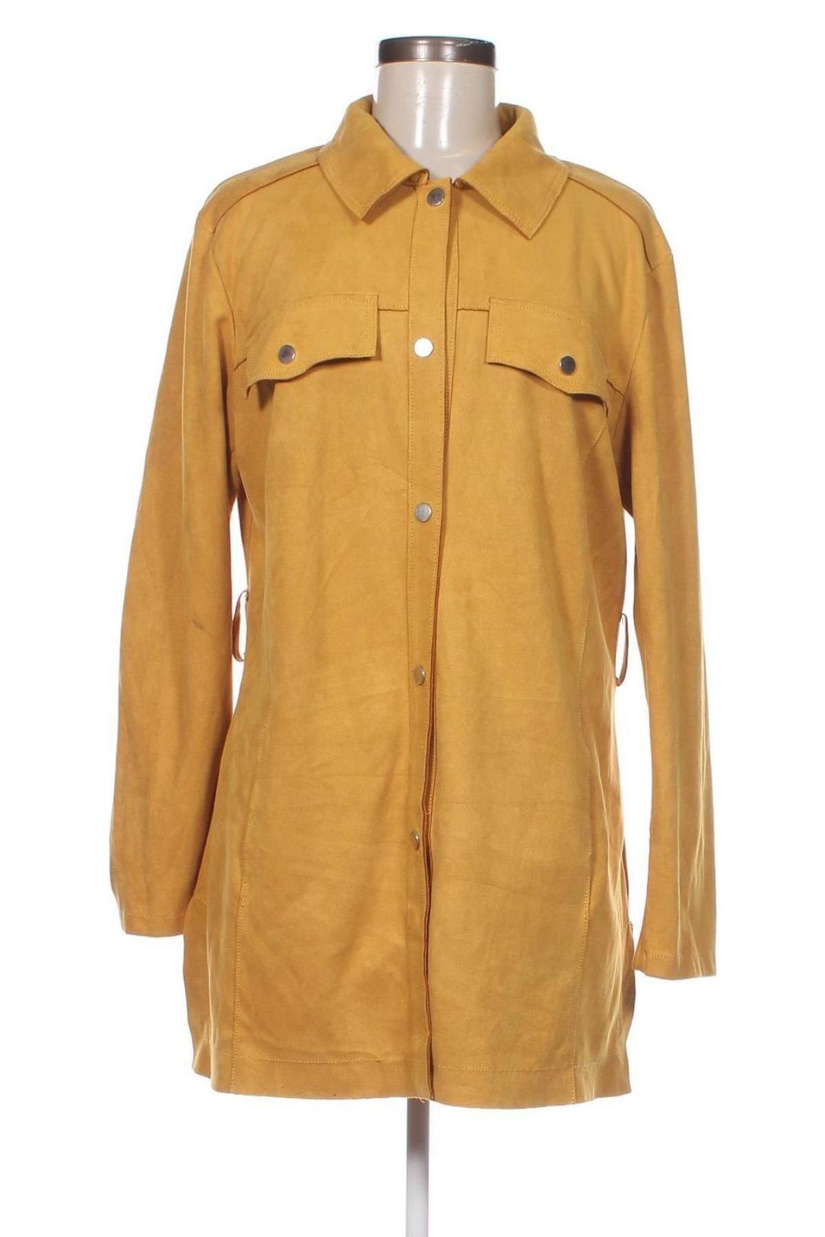 Dámský kabát  Jean Pascale, Velikost L, Barva Žlutá, Cena  265,00 Kč