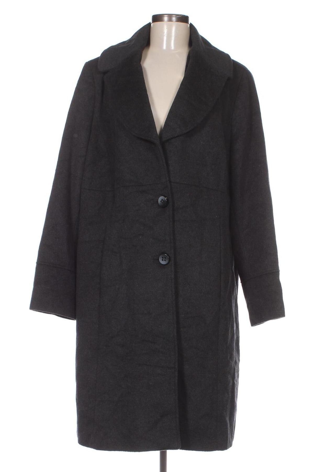 Дамско палто Jones New York, Размер XL, Цвят Сив, Цена 39,22 лв.