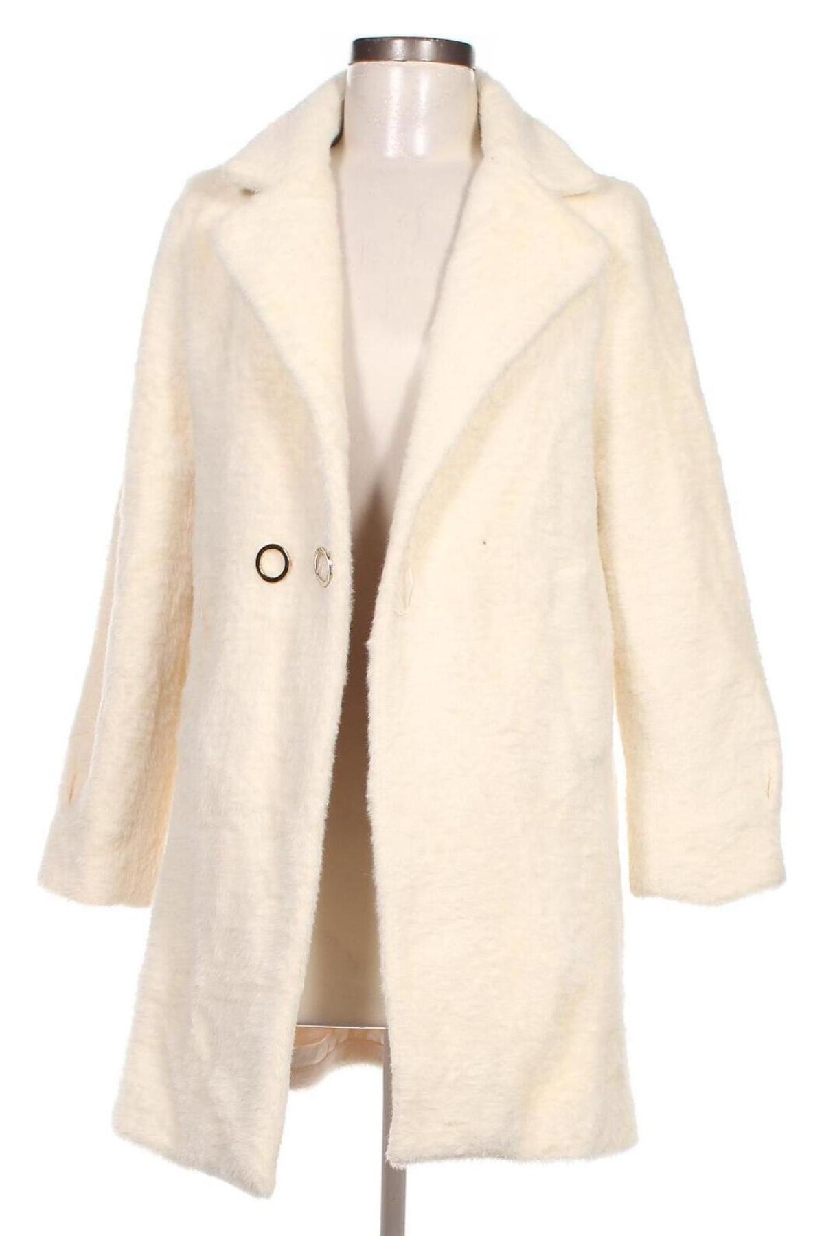 Γυναικείο παλτό Luxury, Μέγεθος XL, Χρώμα  Μπέζ, Τιμή 53,31 €