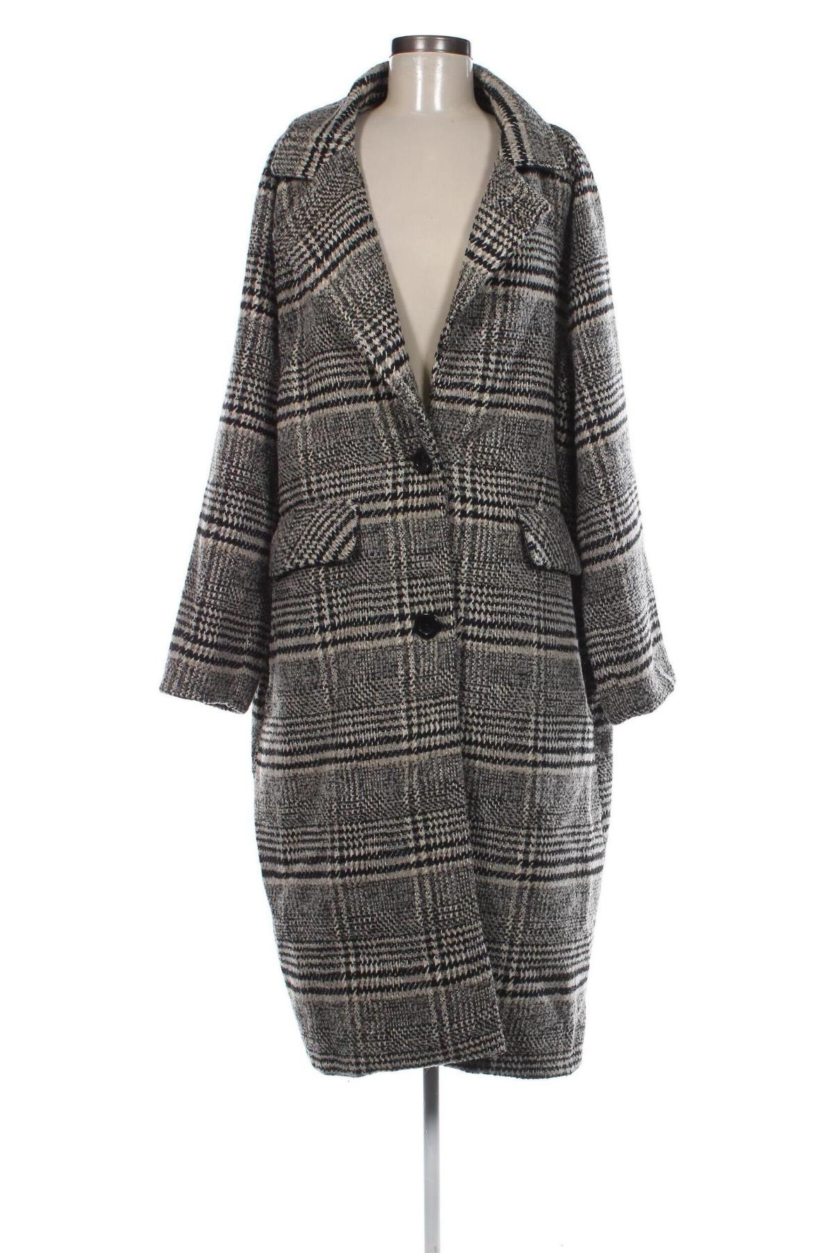 Дамско палто NA-KD, Размер XL, Цвят Многоцветен, Цена 79,38 лв.