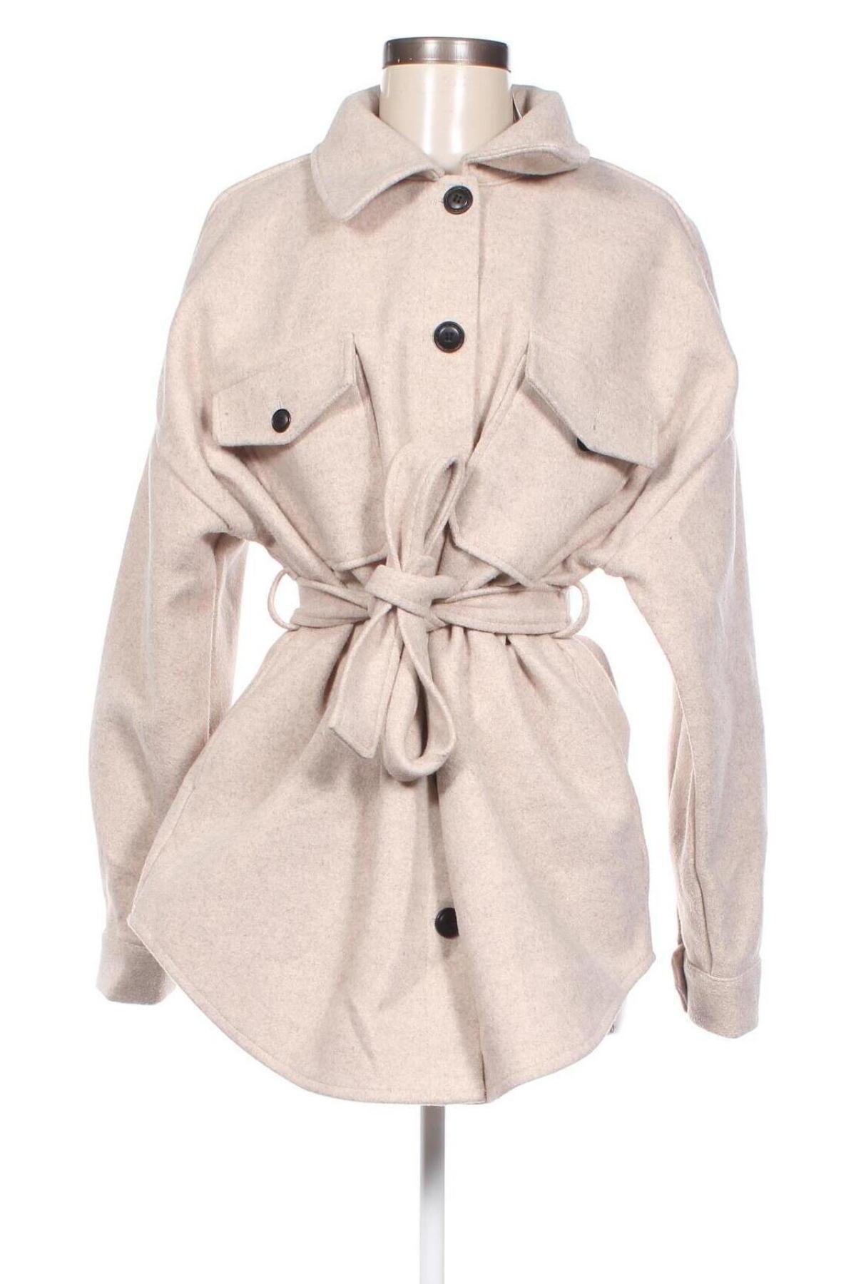 Dámsky kabát  Nly Trend, Veľkosť M, Farba Béžová, Cena  24,27 €