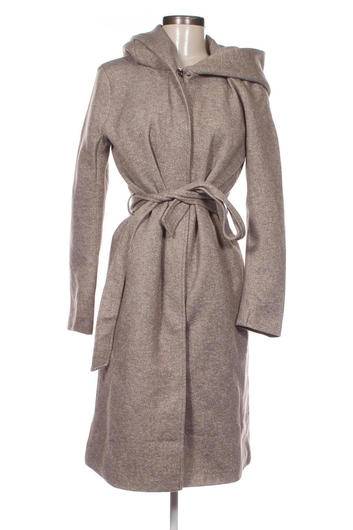 Дамско палто ONLY, Размер S, Цвят Кафяв, Цена 108,00 лв.