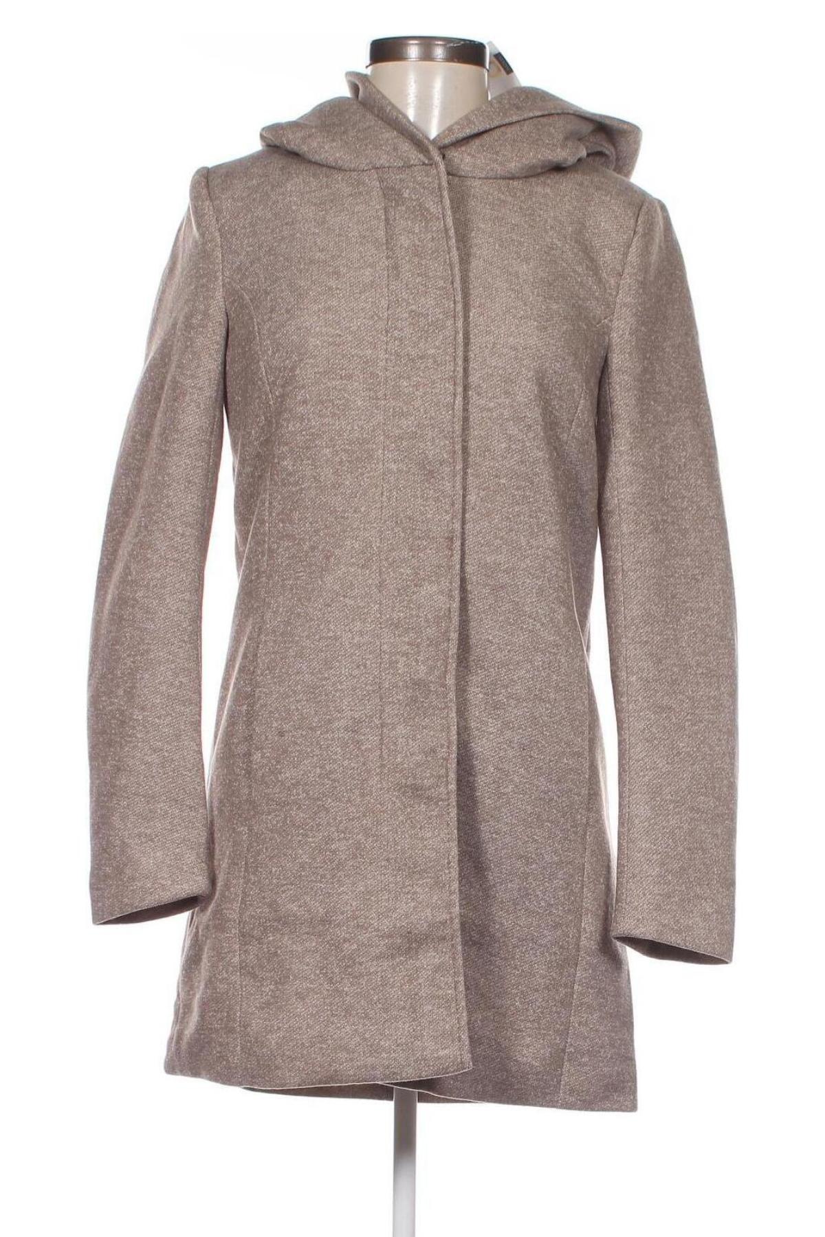 Дамско палто ONLY, Размер M, Цвят Кафяв, Цена 25,92 лв.