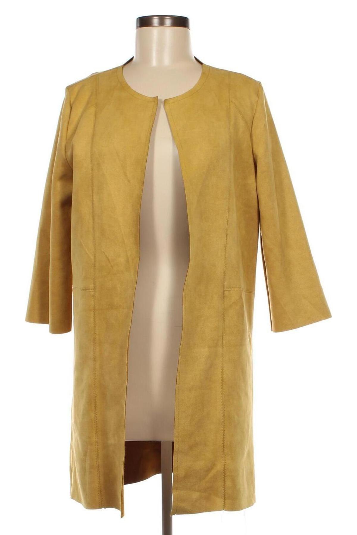 Γυναικείο παλτό Pescara, Μέγεθος M, Χρώμα Κίτρινο, Τιμή 13,06 €