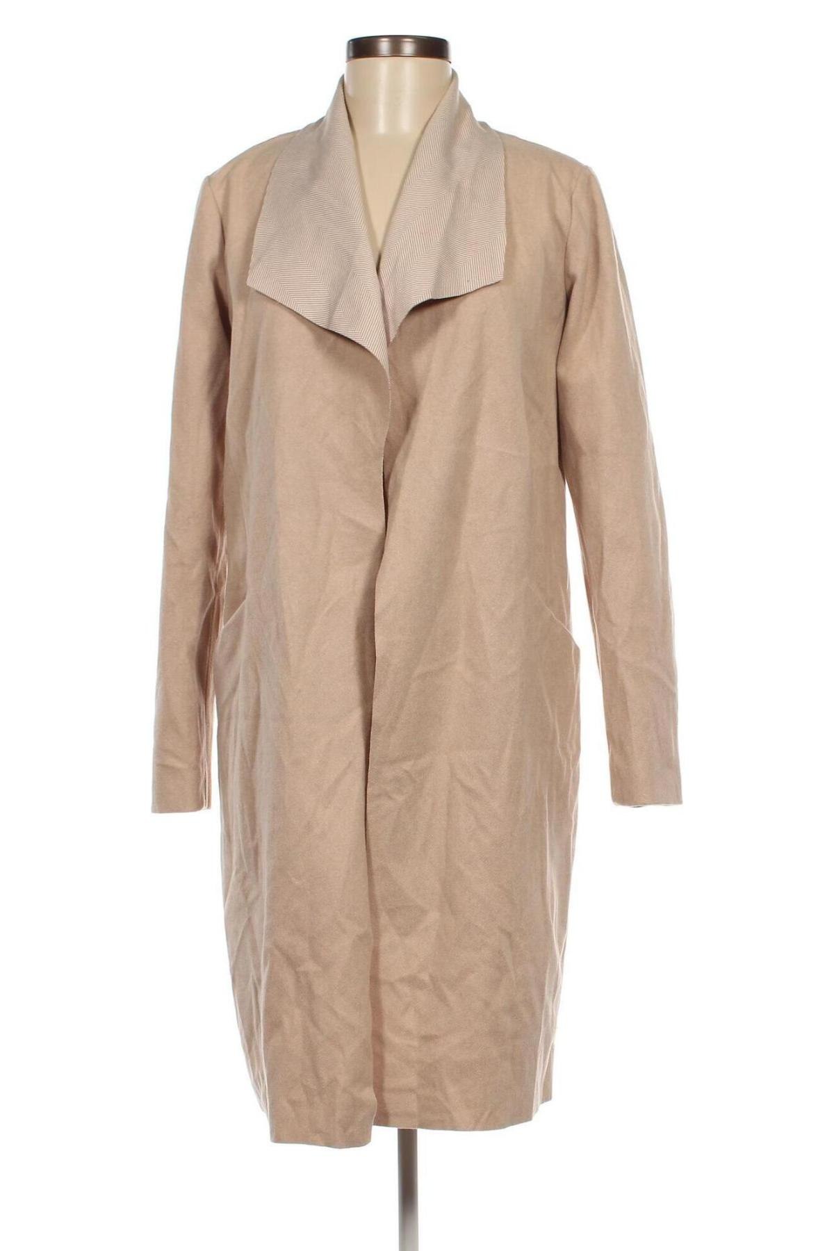Дамско палто Primark, Размер XXS, Цвят Бежов, Цена 39,59 лв.