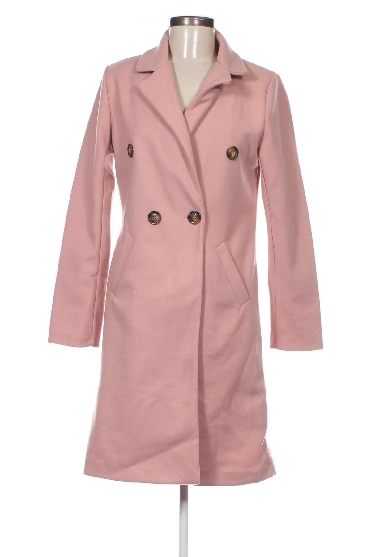 Дамско палто Rodier, Размер M, Цвят Розов, Цена 182,83 лв.