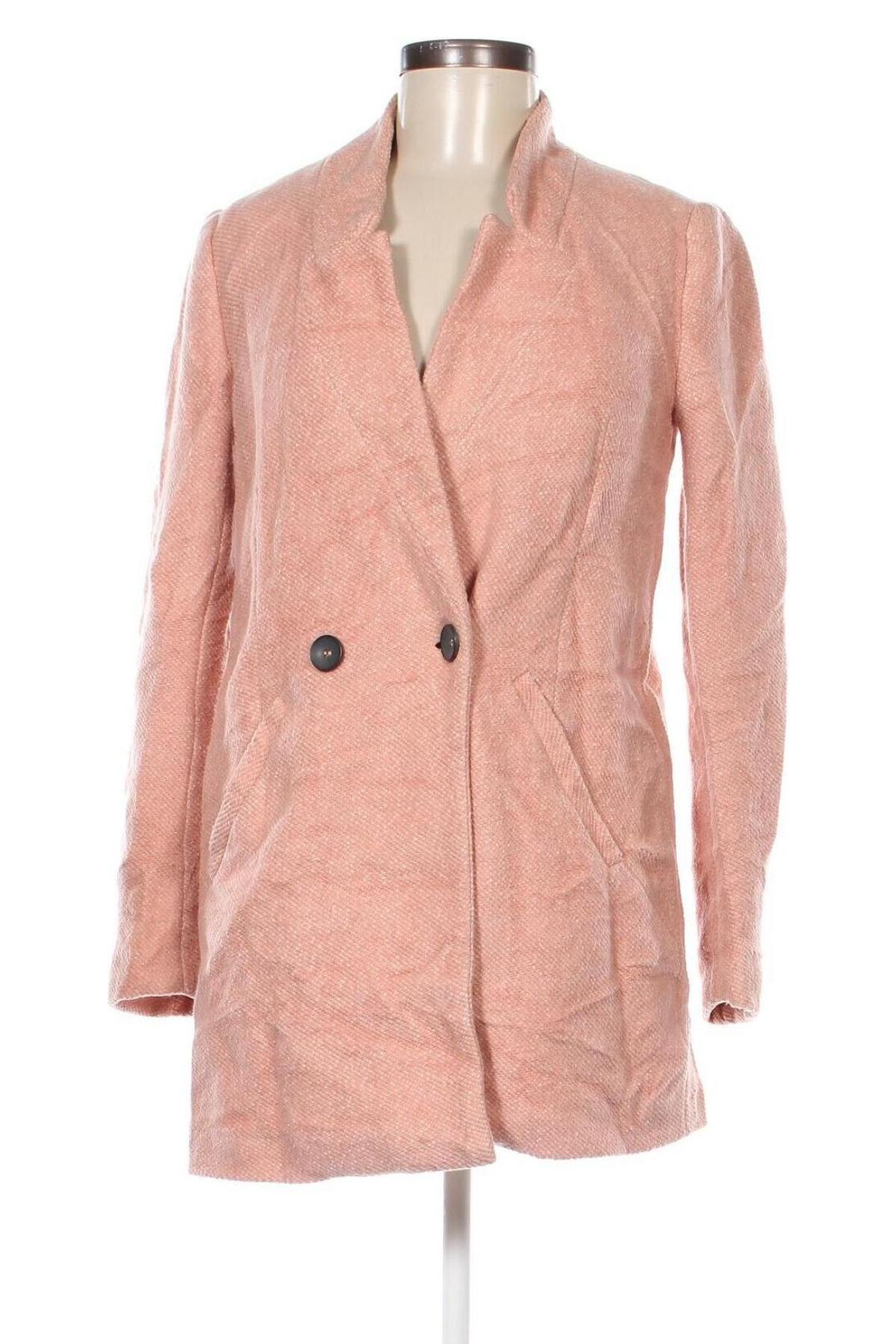 Damenmantel Stradivarius, Größe S, Farbe Rosa, Preis 24,99 €