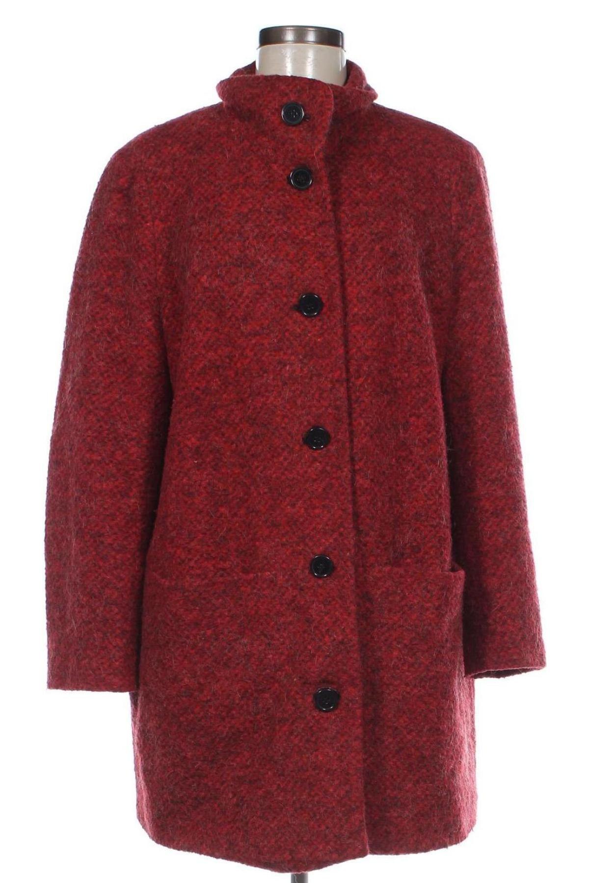 Дамско палто Taifun By Gerry Weber, Размер XL, Цвят Червен, Цена 56,32 лв.